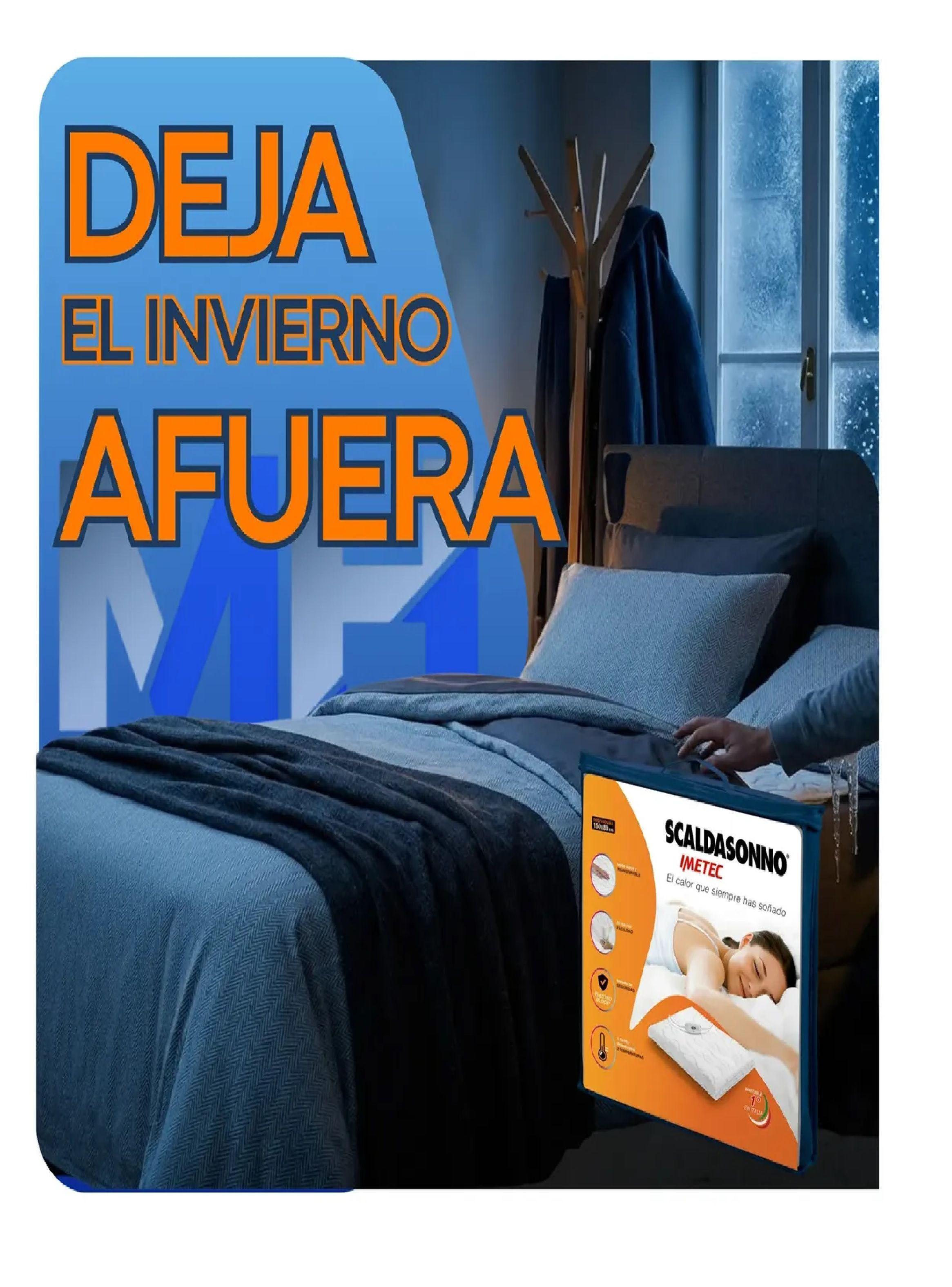 Calientacama Individual Scaldasonno 150x80 Cm 1 Plaza Italo-1