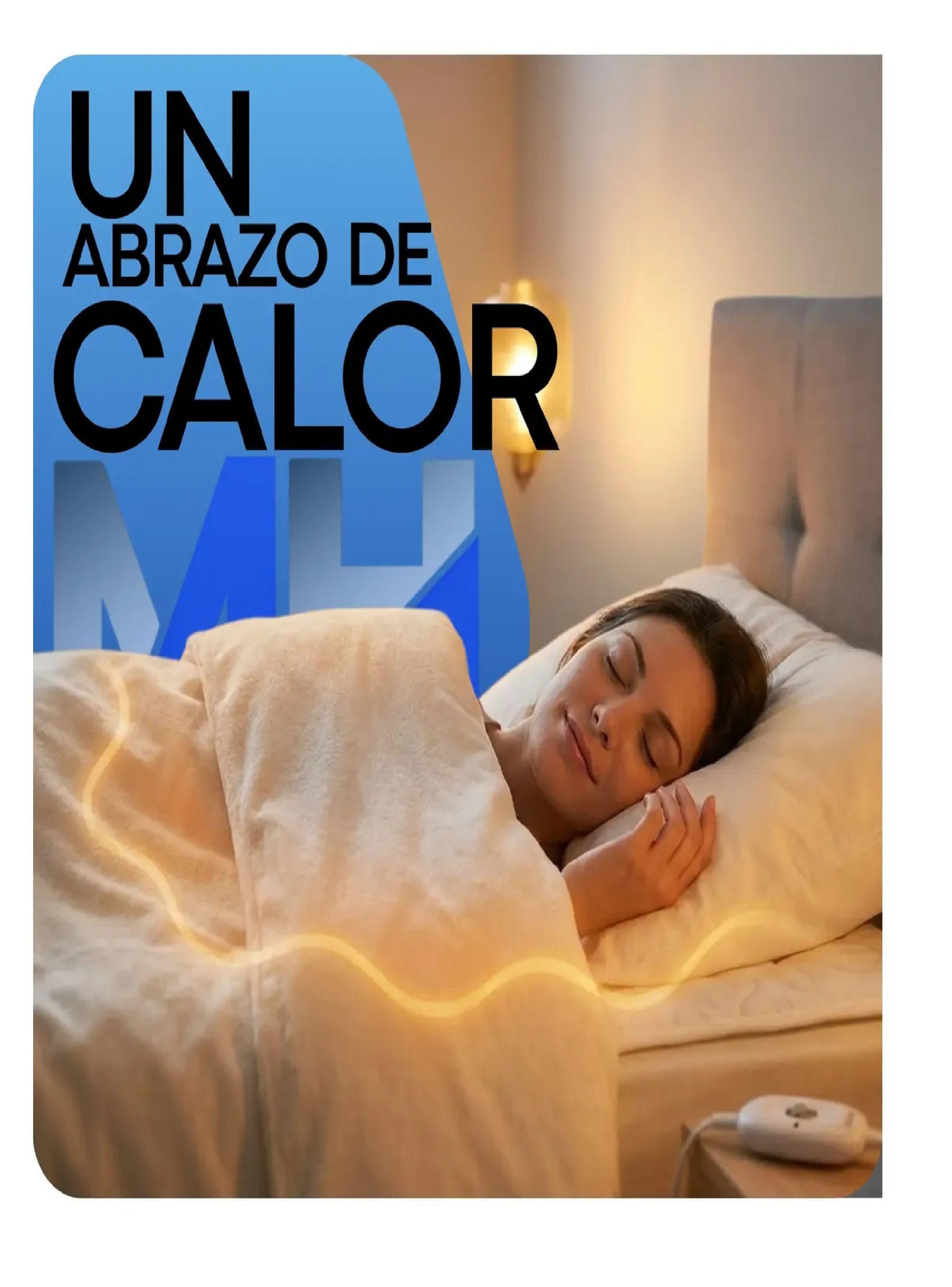 Calientacama Individual Scaldasonno 150x80 Cm 1 Plaza Italo-3