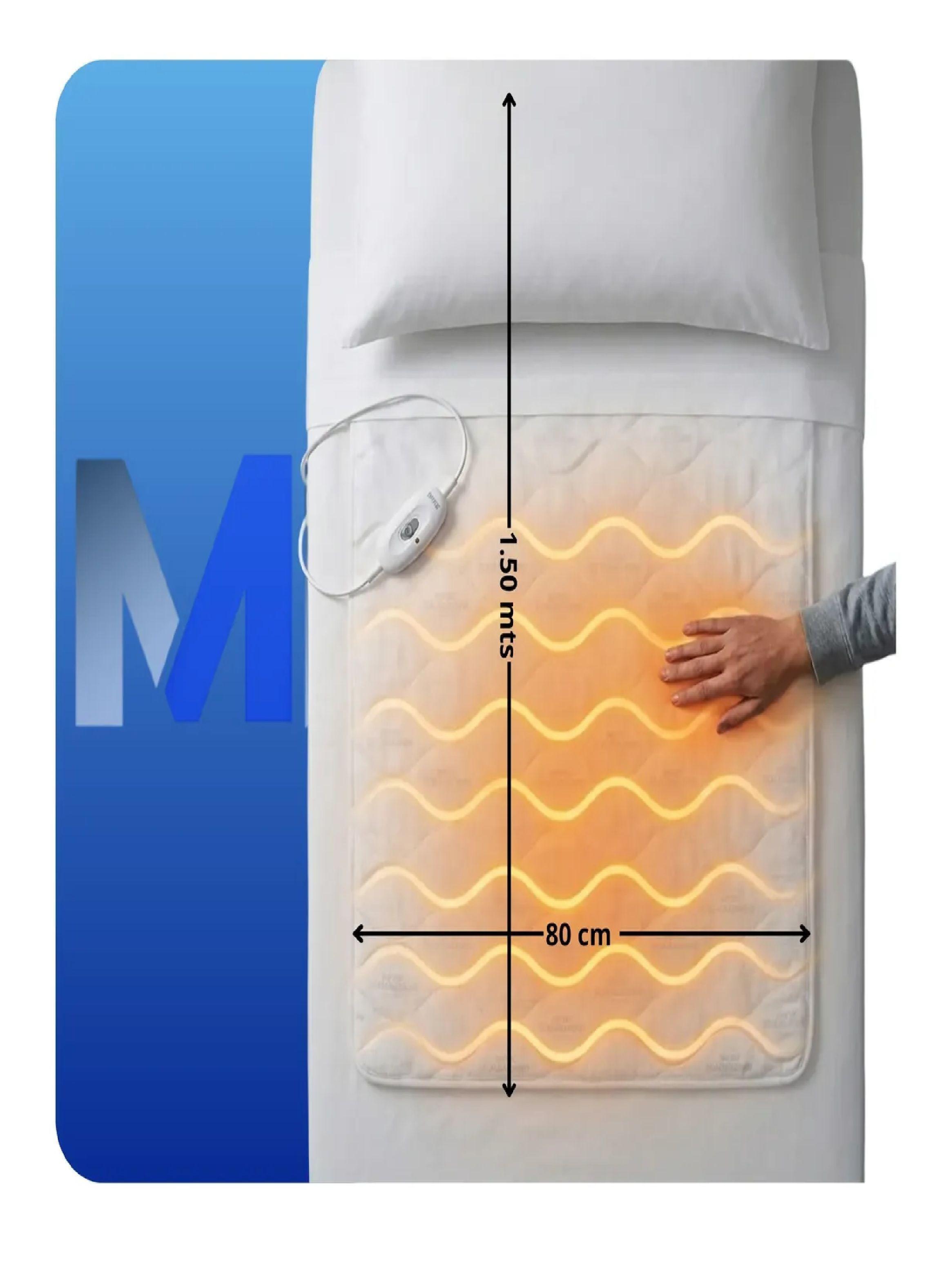 Calientacama Individual Scaldasonno 150x80 Cm 1 Plaza Italo-5