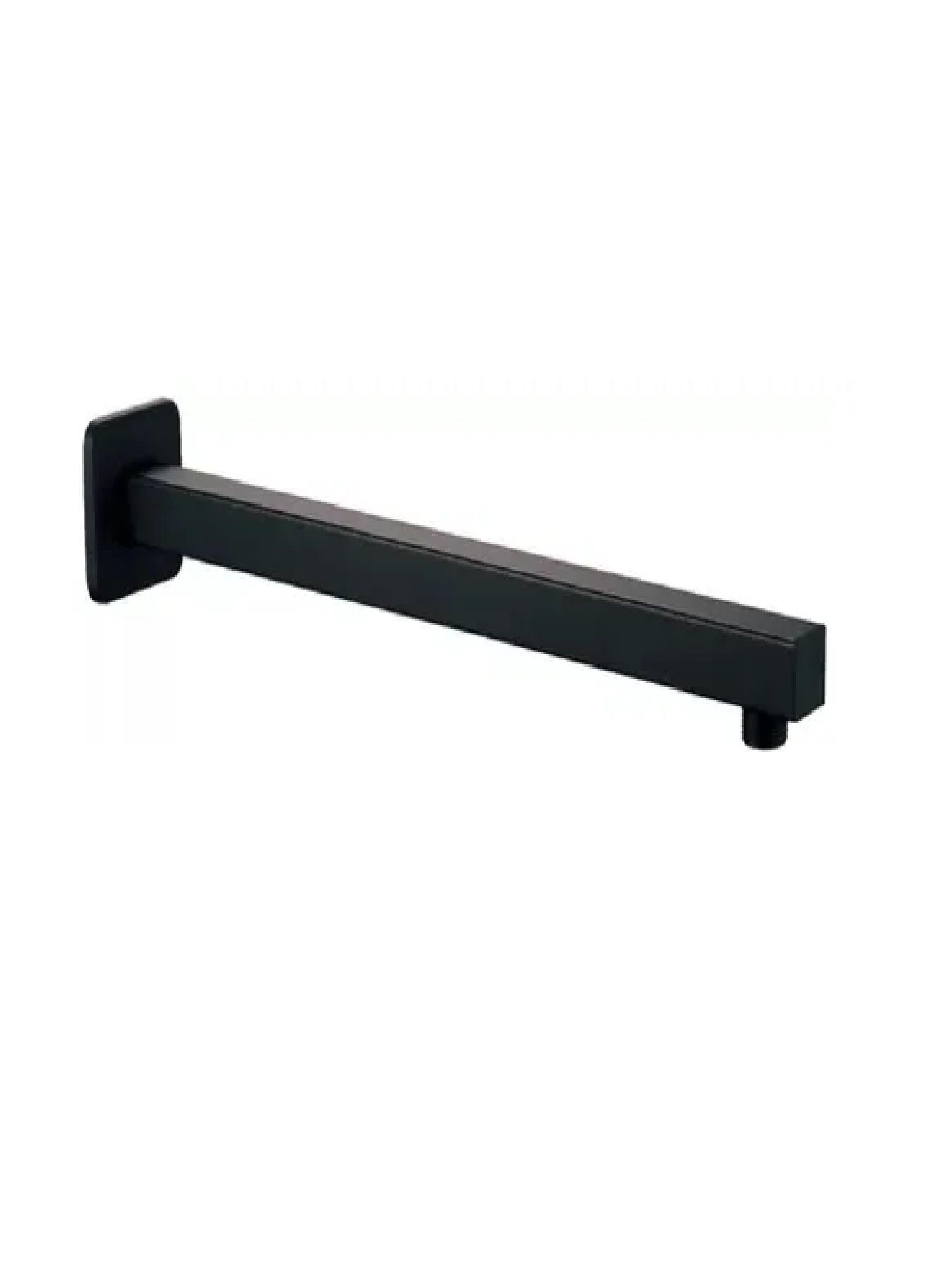 Brazo De Ducha 40 Cms Negro Mate Acero Inox Schwartz Taumm-0