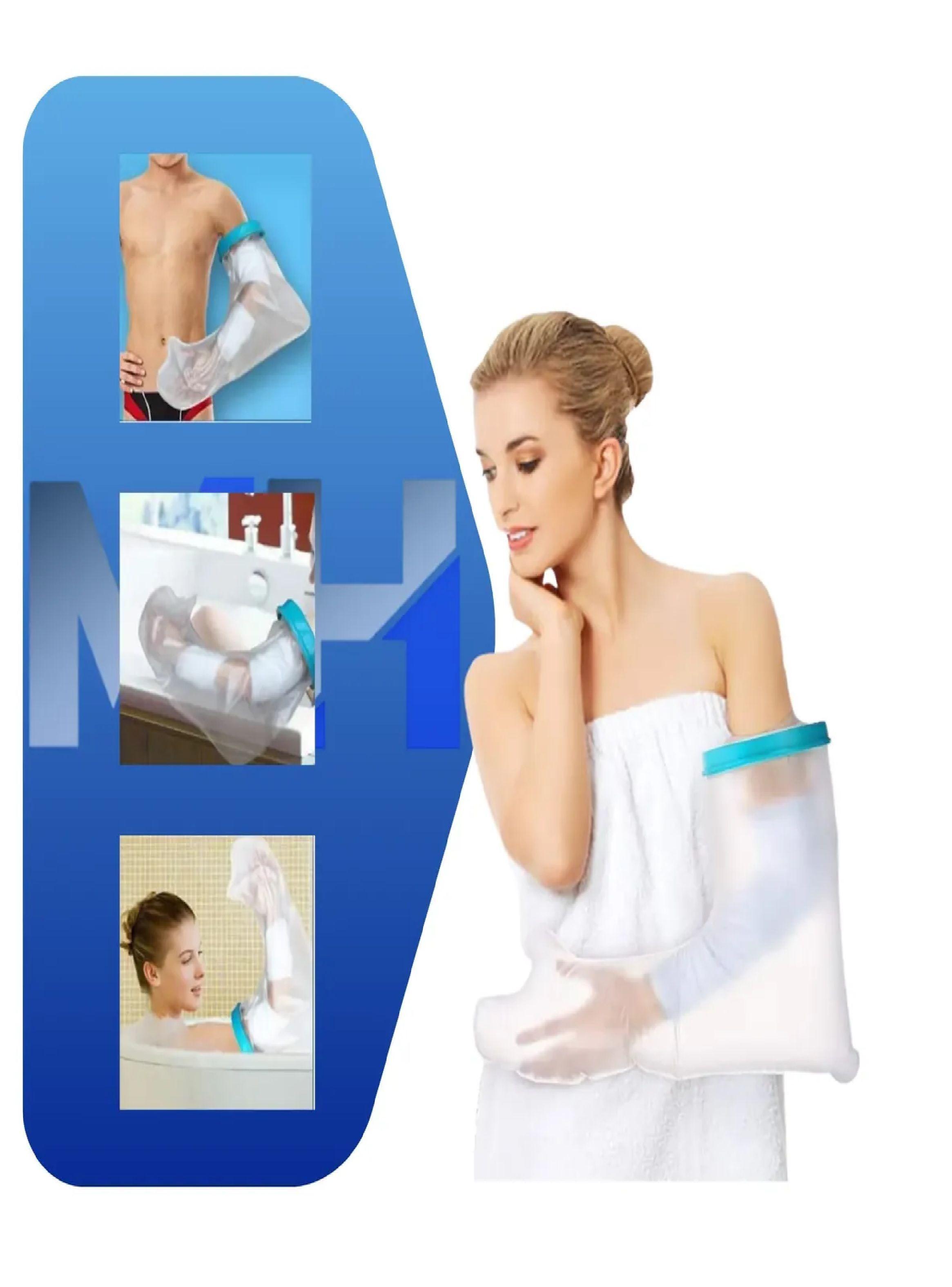 Protector De Yeso Brazo Completo Adulto 100% Impermeable-1