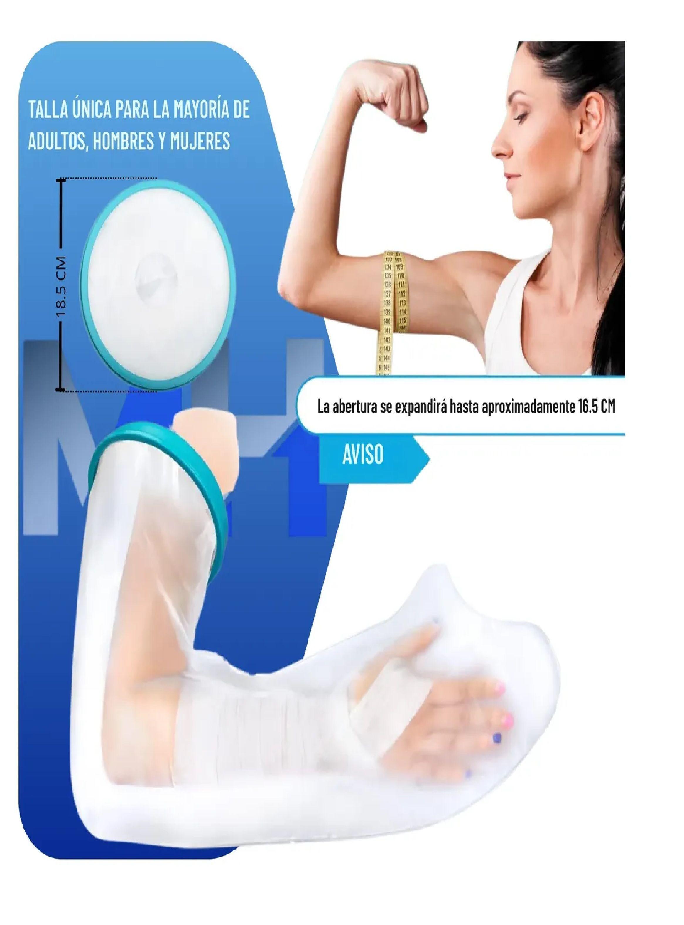 Protector De Yeso Brazo Completo Adulto 100% Impermeable-6