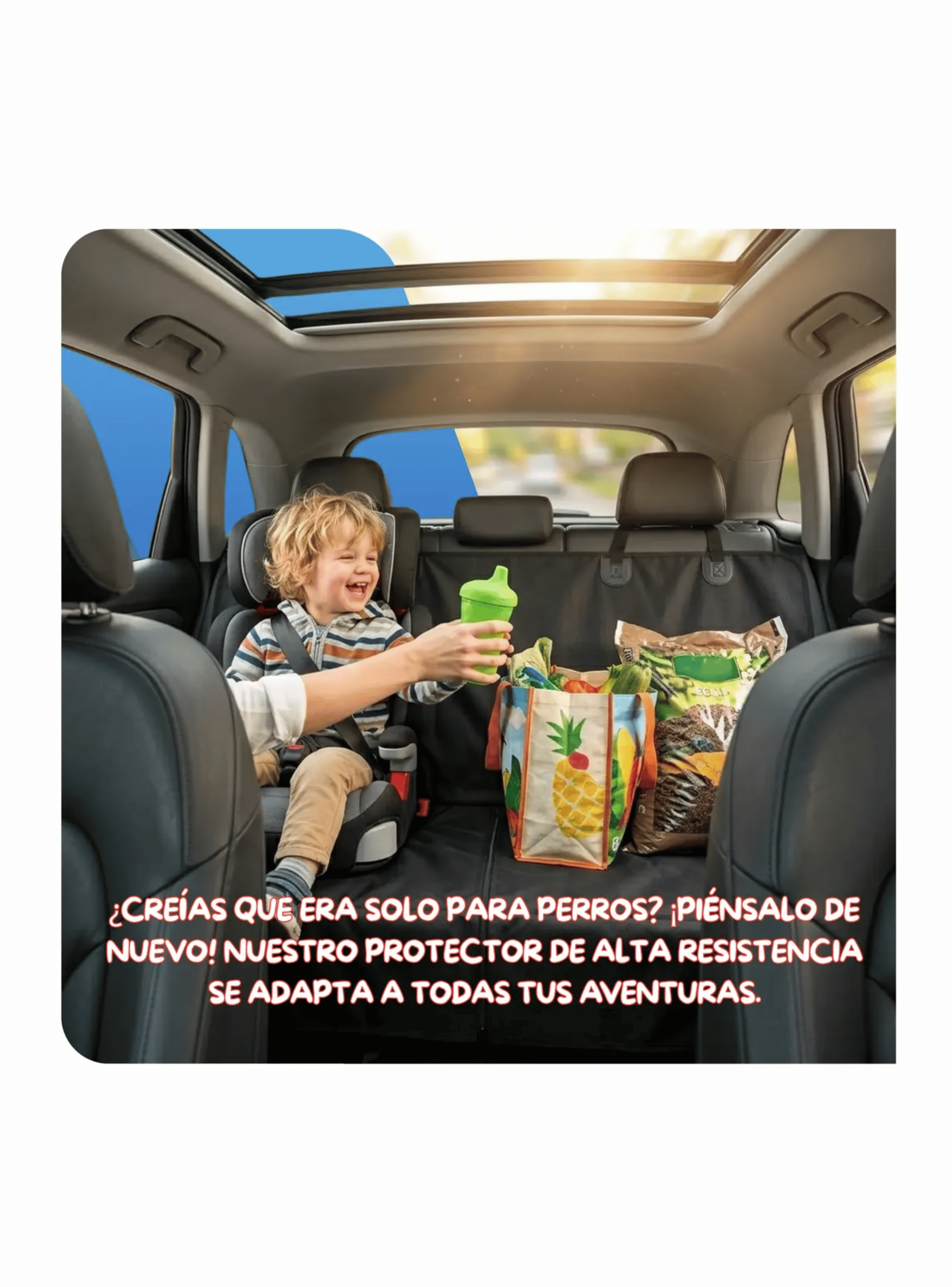 Funda Cubre Asiento Mascotas Perro Auto Grande 140x122cm-4
