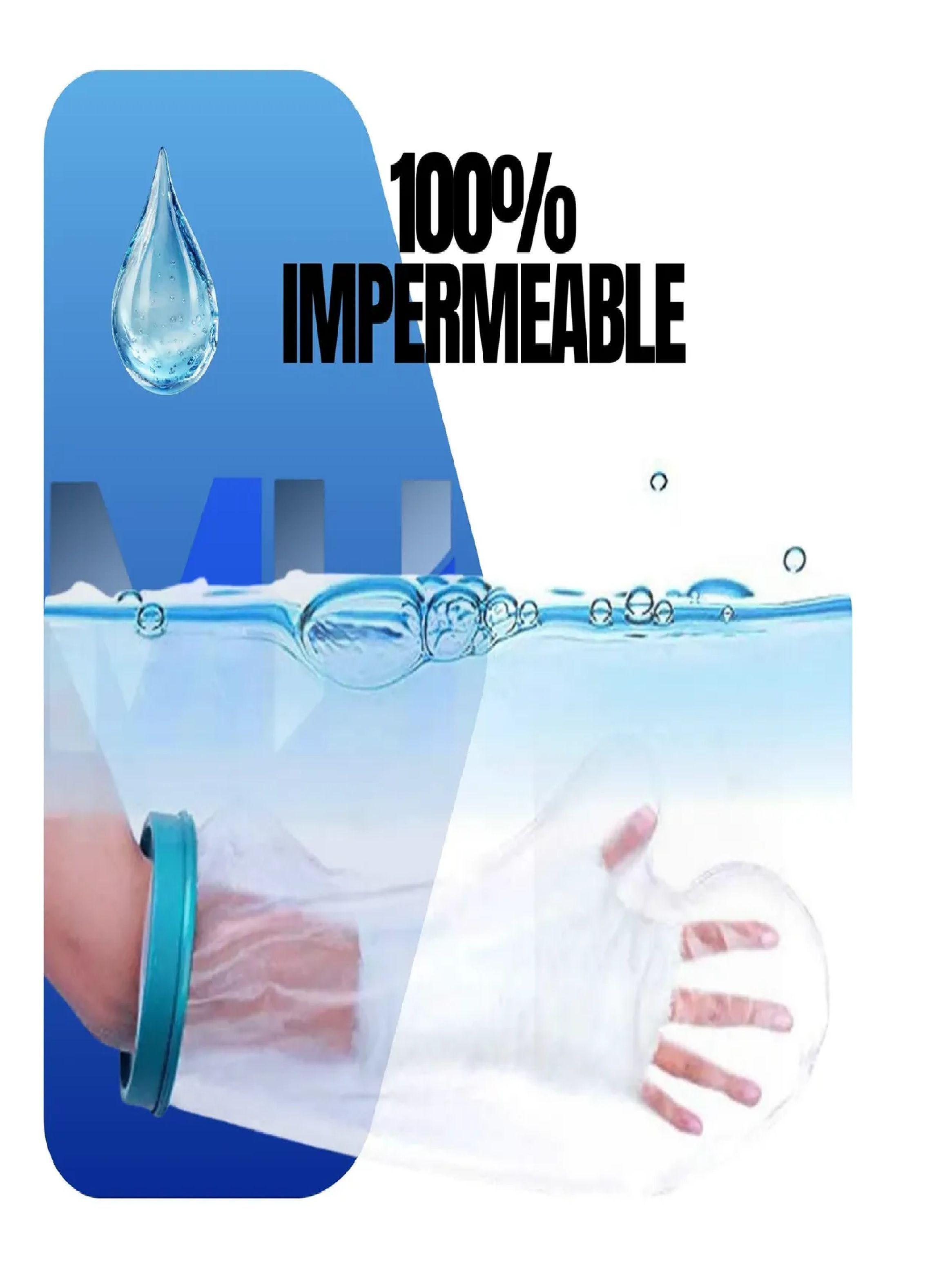 Protector De Yeso Antebrazo Completo Adulto 100% Impermeable-4