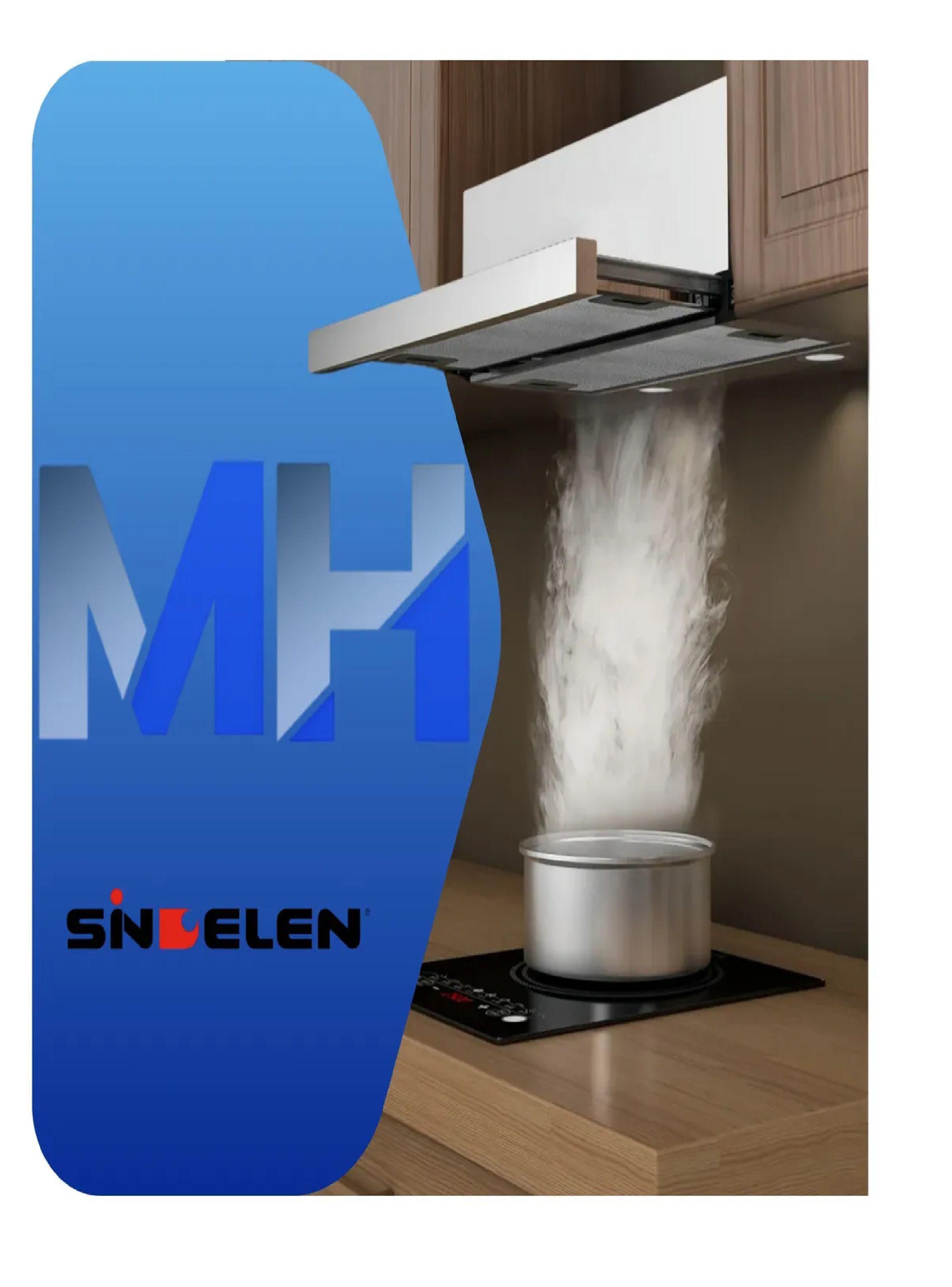 Campana Retractil Sindelen Car-610in Adios A Humos Y Olores-4