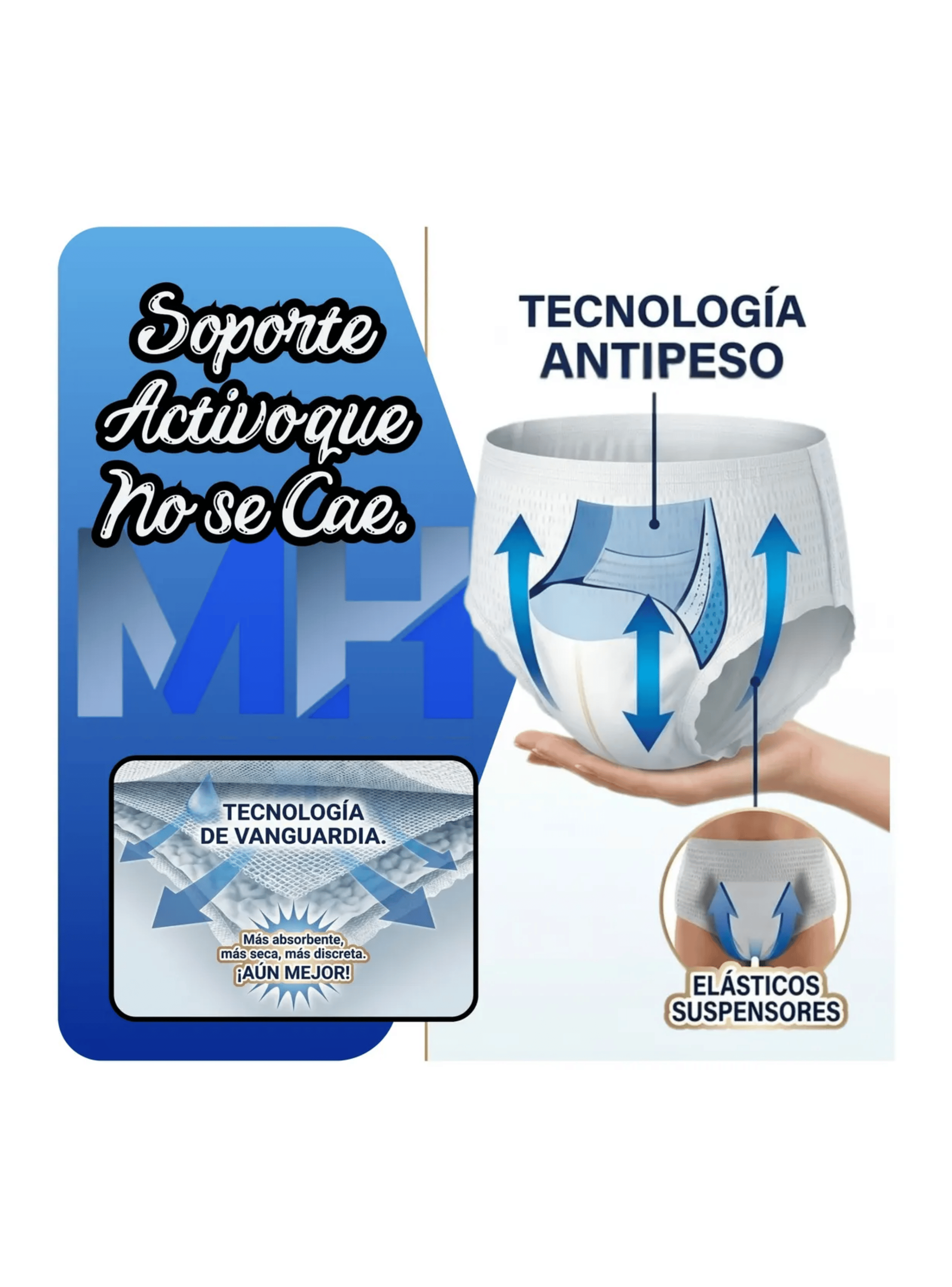 Panal Adulto Lifree Pants G xg 27 Unidades 12 Horas Pack X3-3