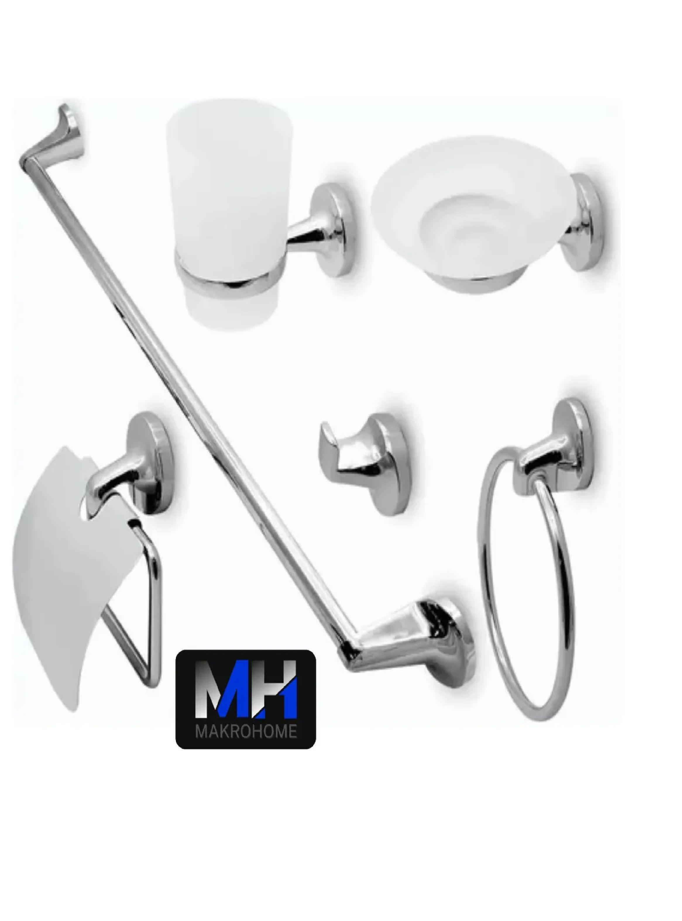 Accesorios De Baño 6 Piezas Kit Moderno Colomba Täumm-7