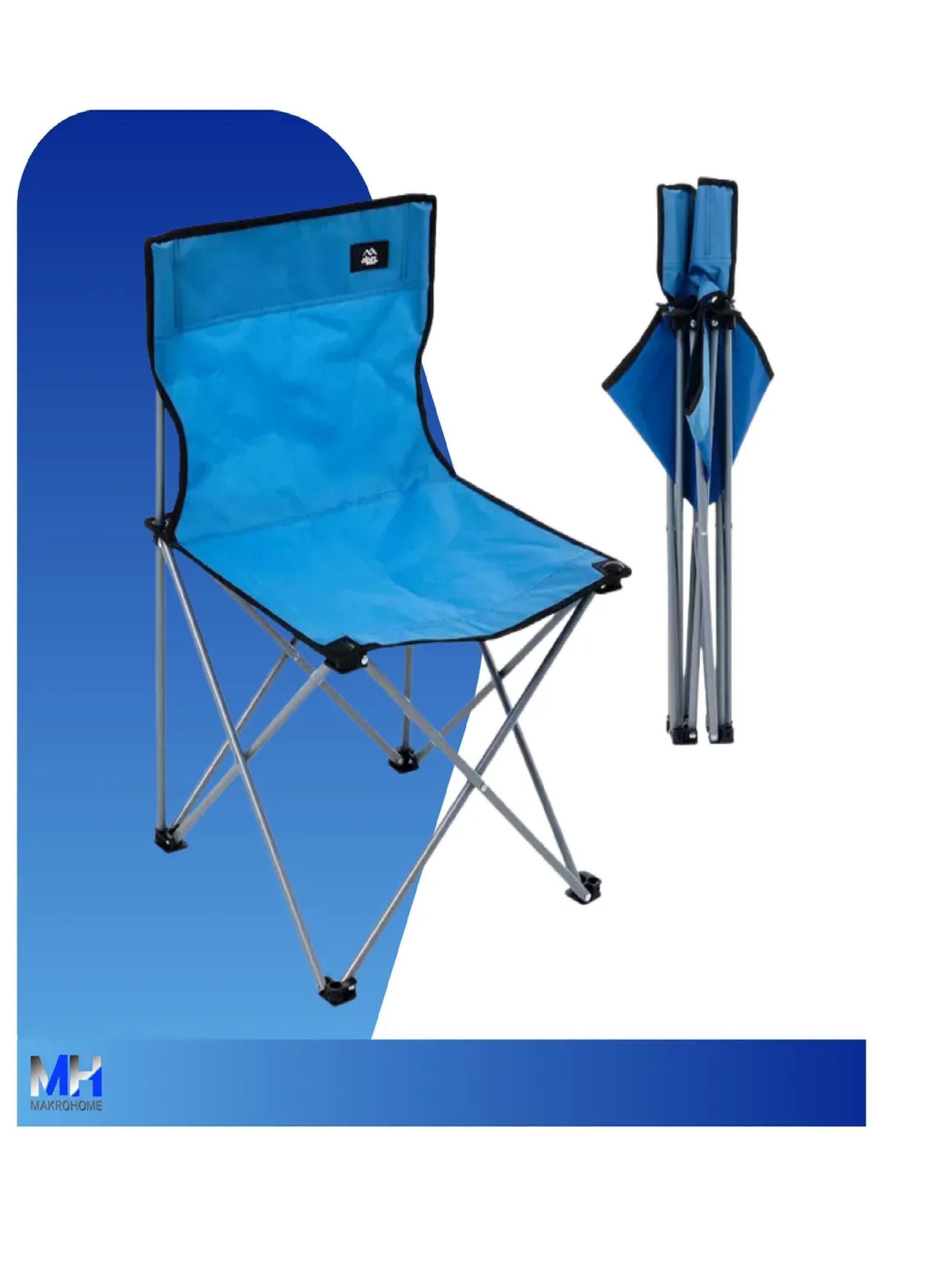 Silla De Camping Basica Alpes 45x45x70cm X2 Maxima Comodidad-3
