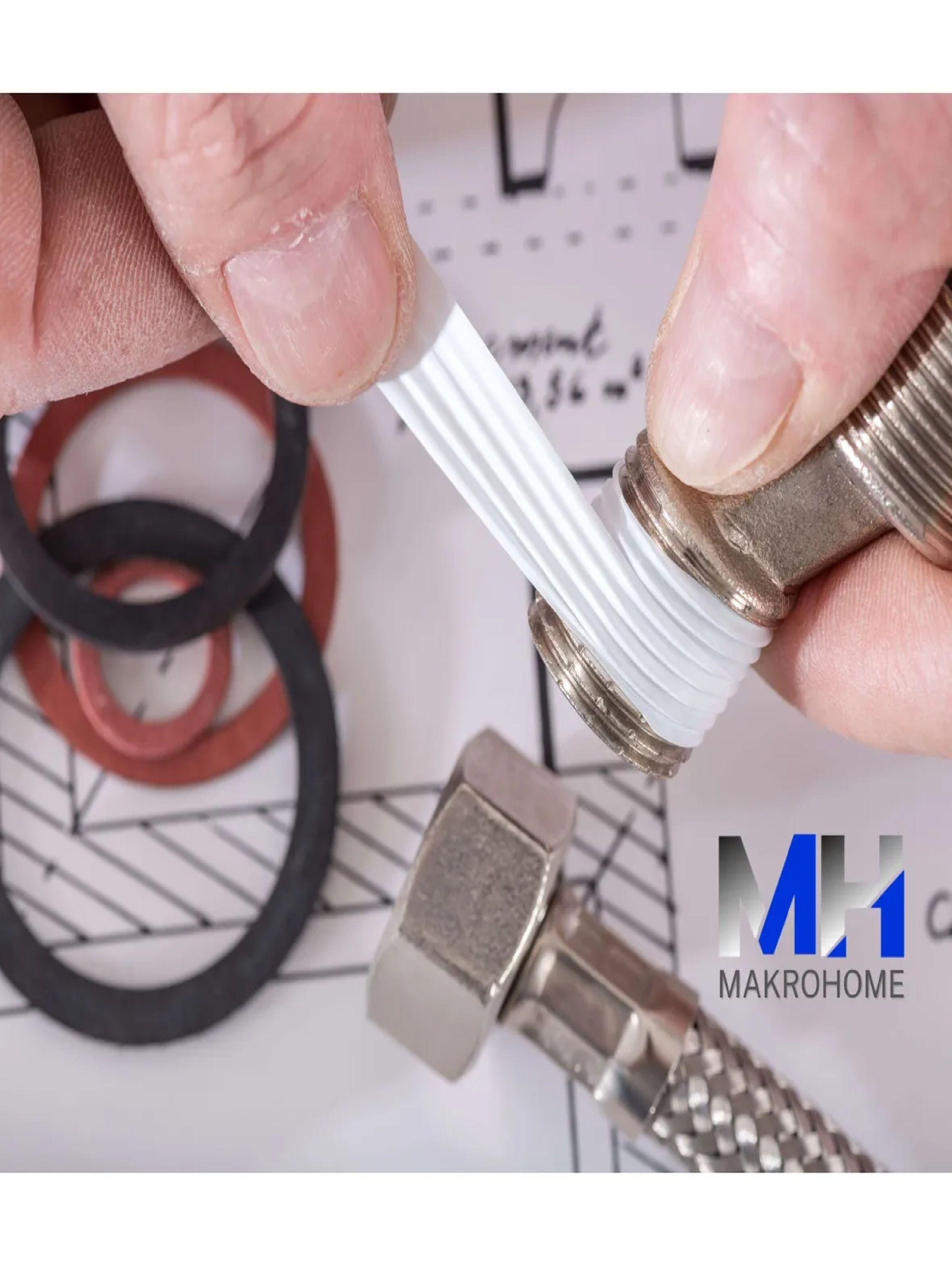 Pack X5 Teflon Maestro 3/4 10mt Cinta Selladora Para Agua-4