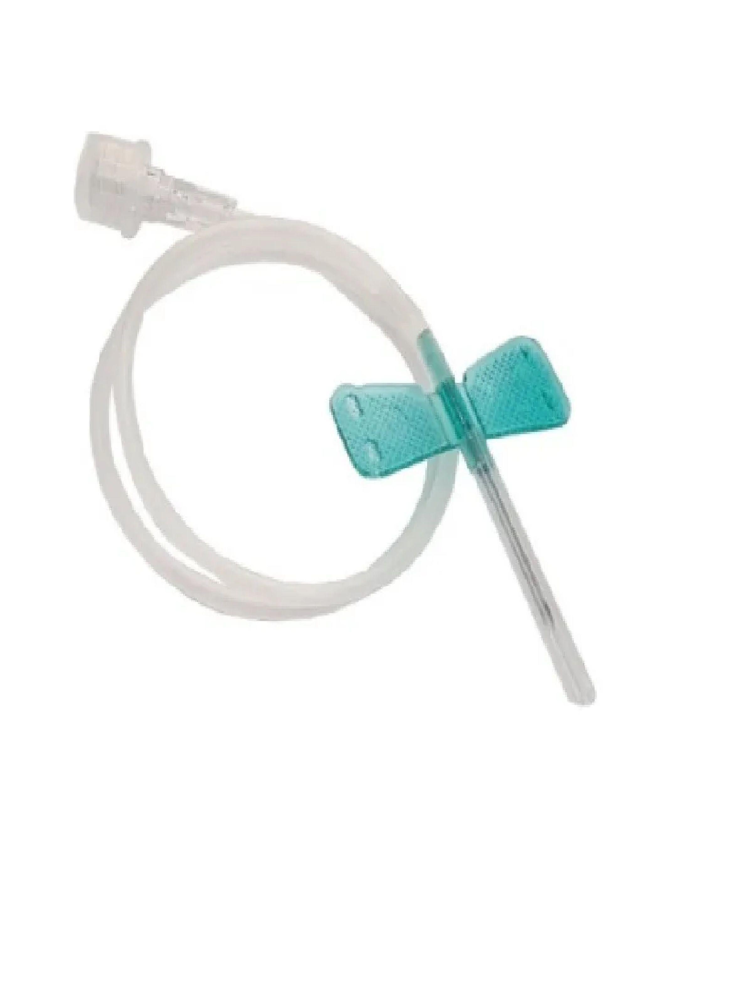 Mariposa Scalp Vein 23g X 3/4 Cranberry Caja X100-1