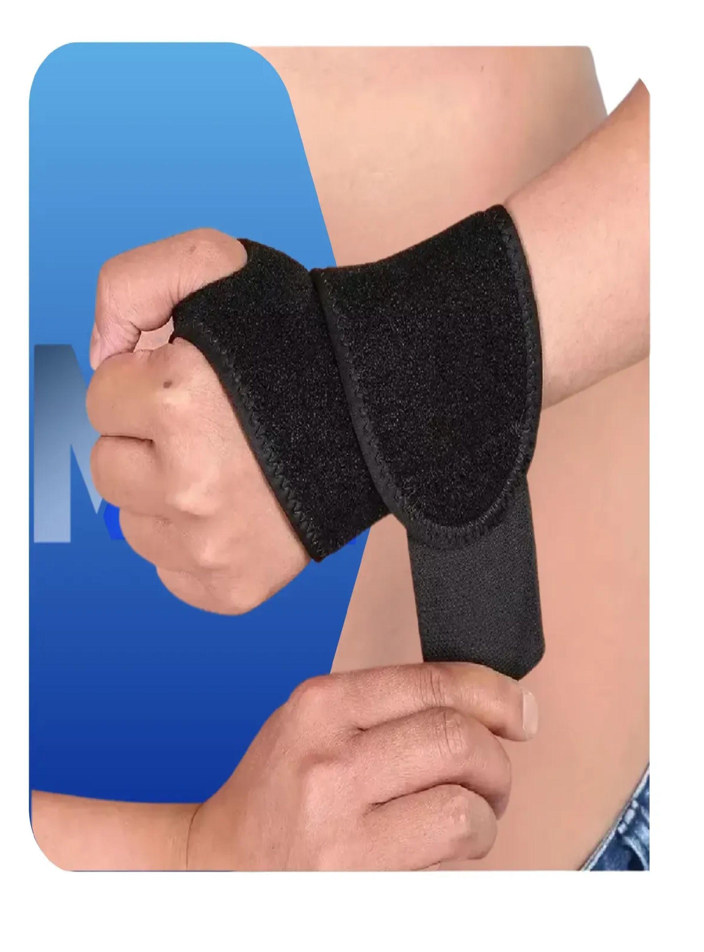 Venda Muñequera Ortopedica Ajustable Compresion Y Soporte-4