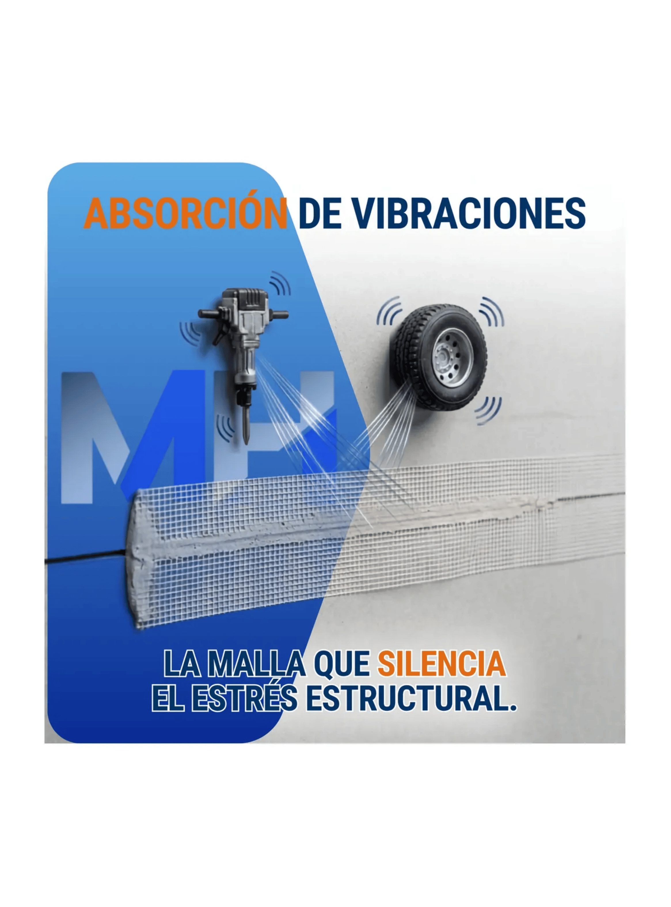 Cinta Malla Fibra Vidrio Autoadhesiva Yeso Carton 10cmx45mts-3