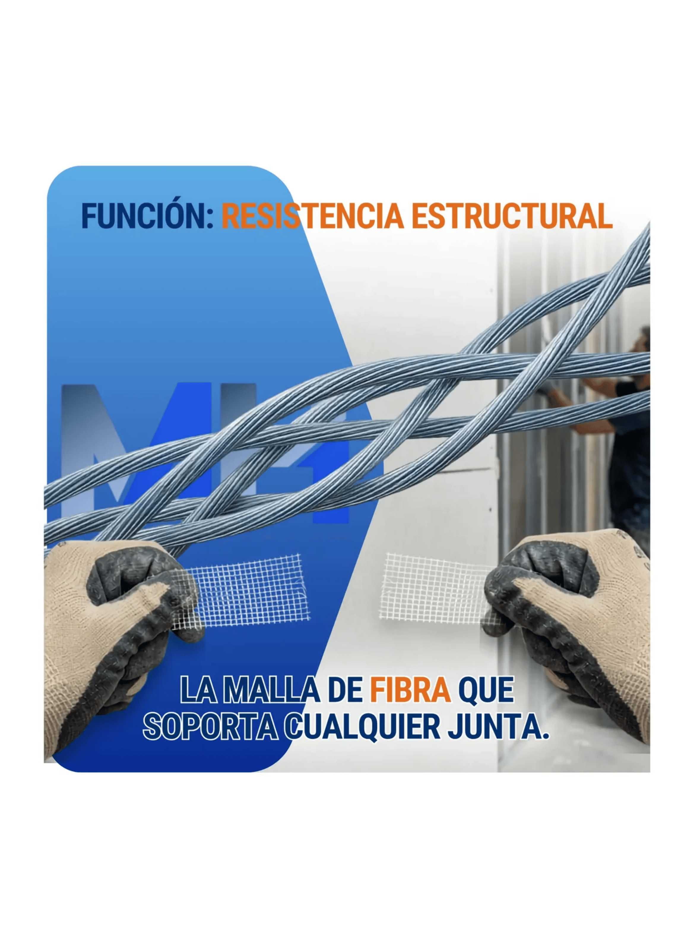 Cinta Malla Fibra Vidrio Autoadhesiva Yeso Carton 10cmx45mts-4