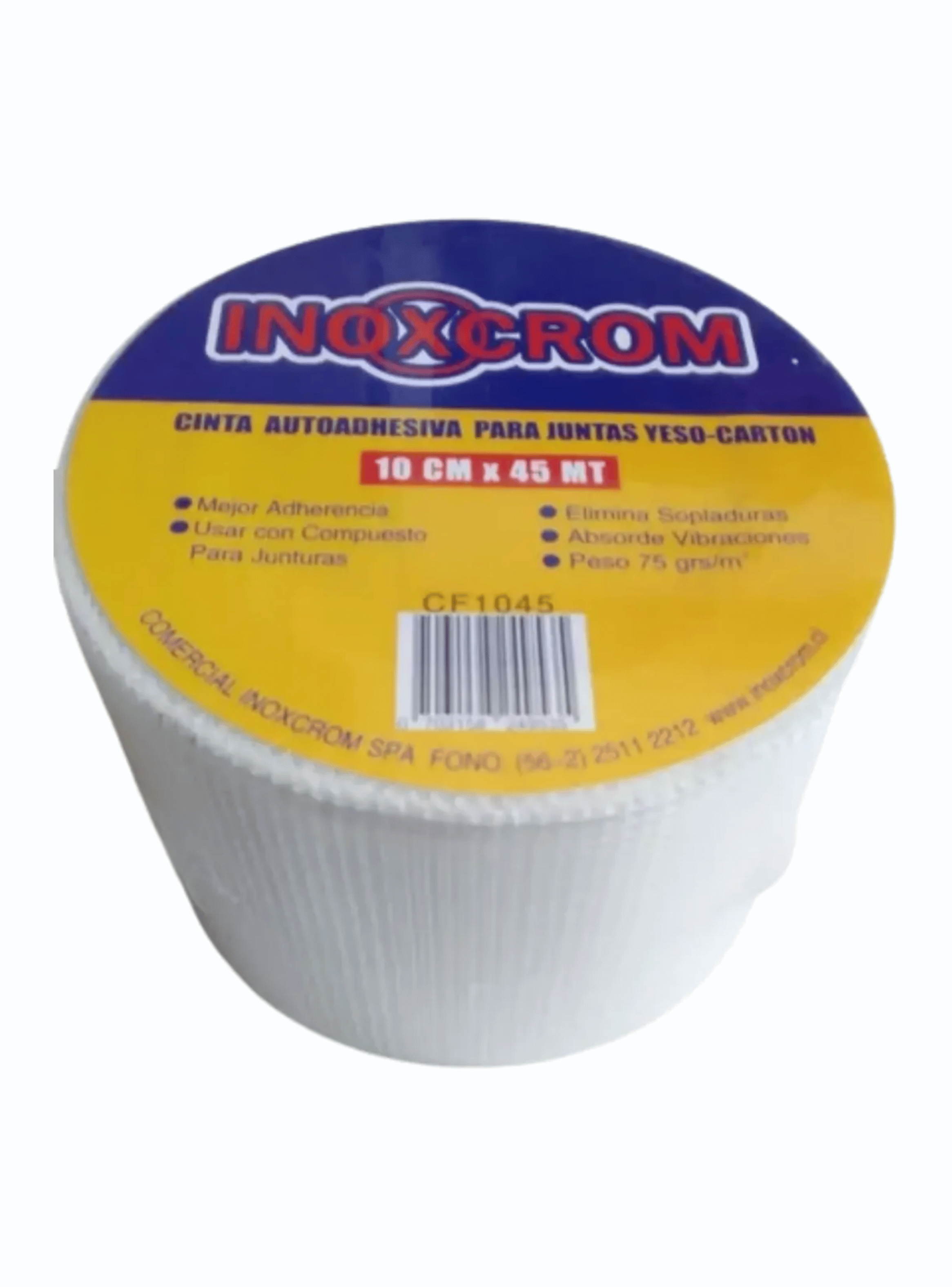 Cinta Malla Fibra Vidrio Autoadhesiva Yeso Carton 10cmx45mts-5