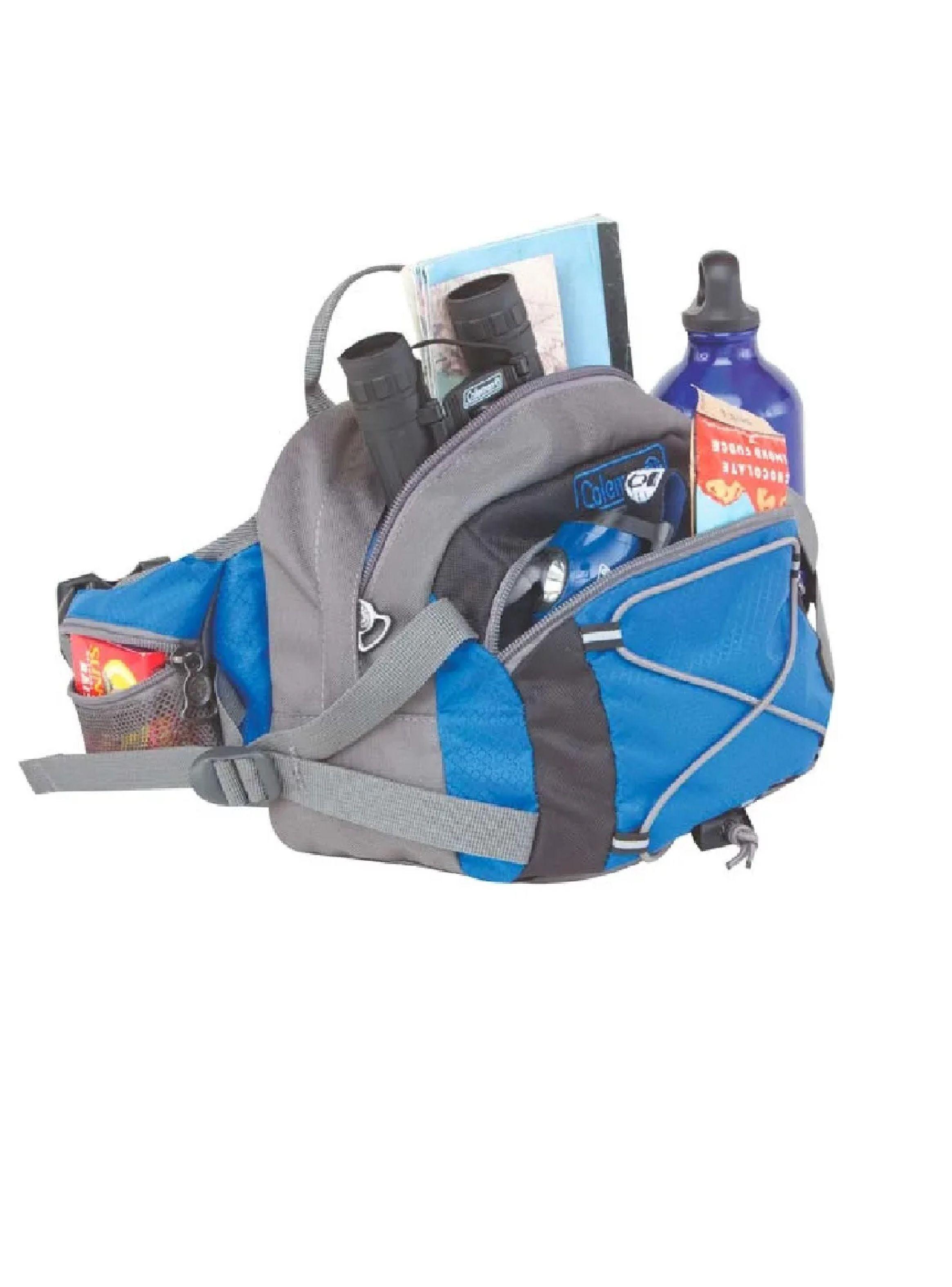 Riñonera Coleman Queulat 1.5l Azul Banano Impermeable-3
