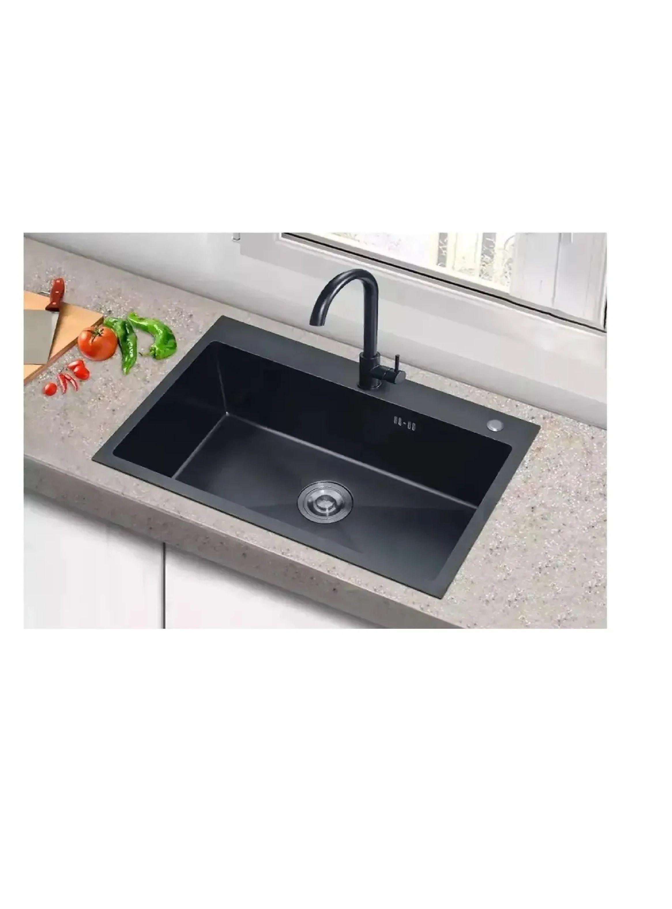 Llave Lavacopas Negro Mate Agua Fria O Caliente Notte Taumm-3