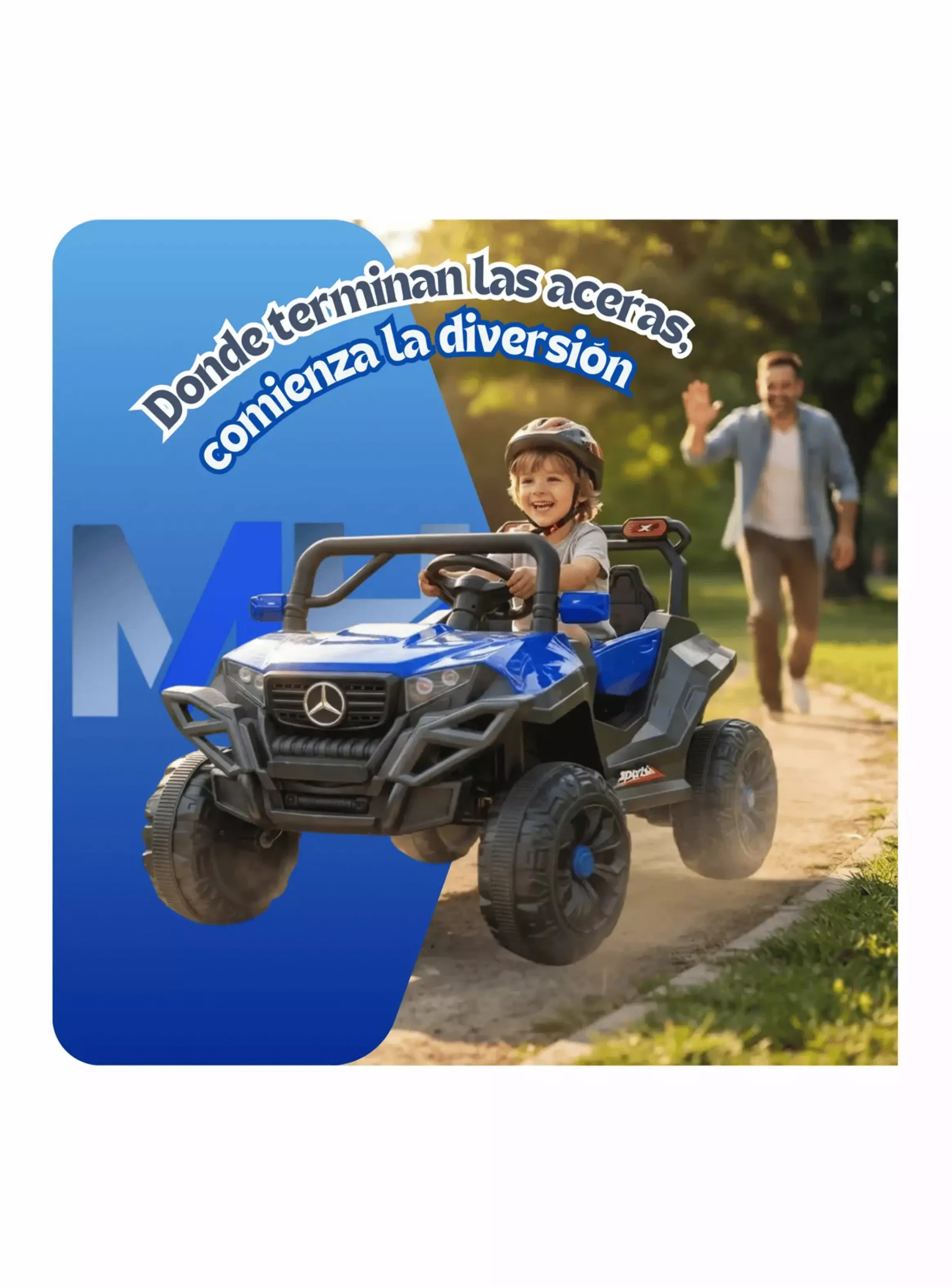 Auto Electrico Infantil Bateria 12v Control Remoto Luces Mp3-5