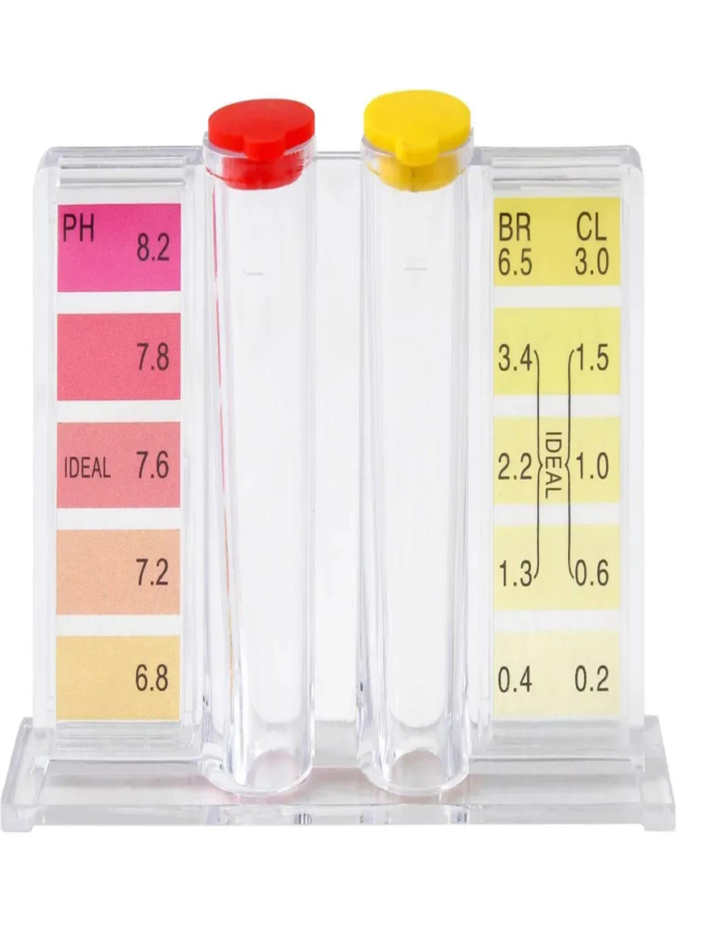 Test De Agua Laboratorio Para Piscinas Ph Y Cloro Deep Blue-2