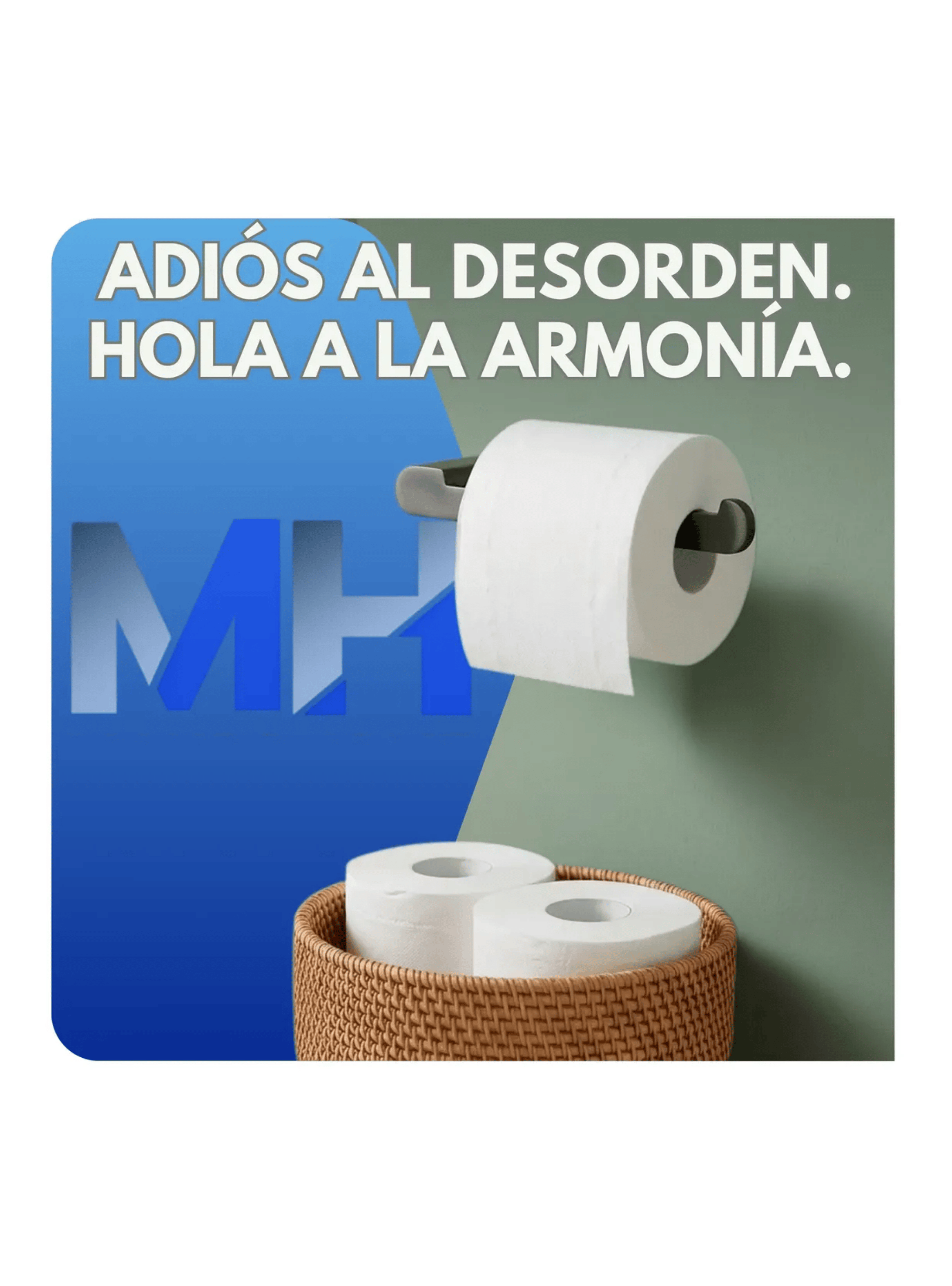 Porta Rollo Papel Higienico Taumm Kassel Gris De Pared-4