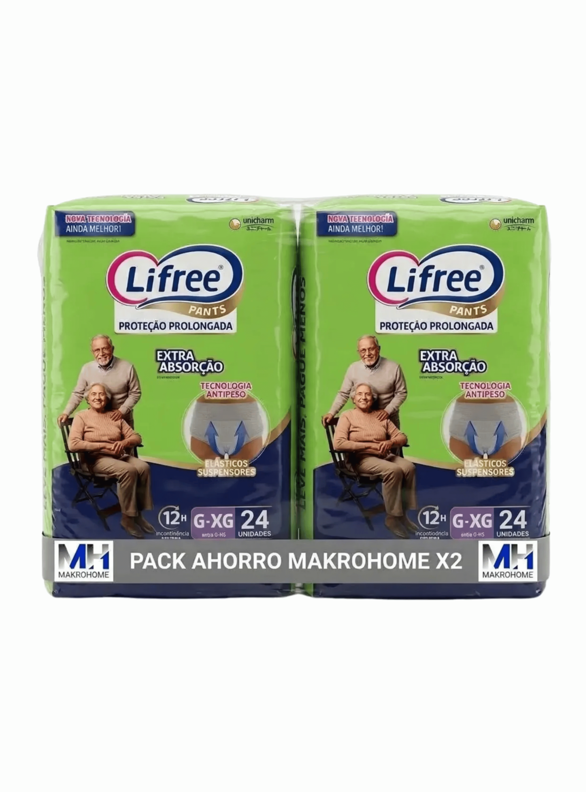 Panal Adulto Lifree Pants G xg 48un Extra absorcion 12 Horas-0