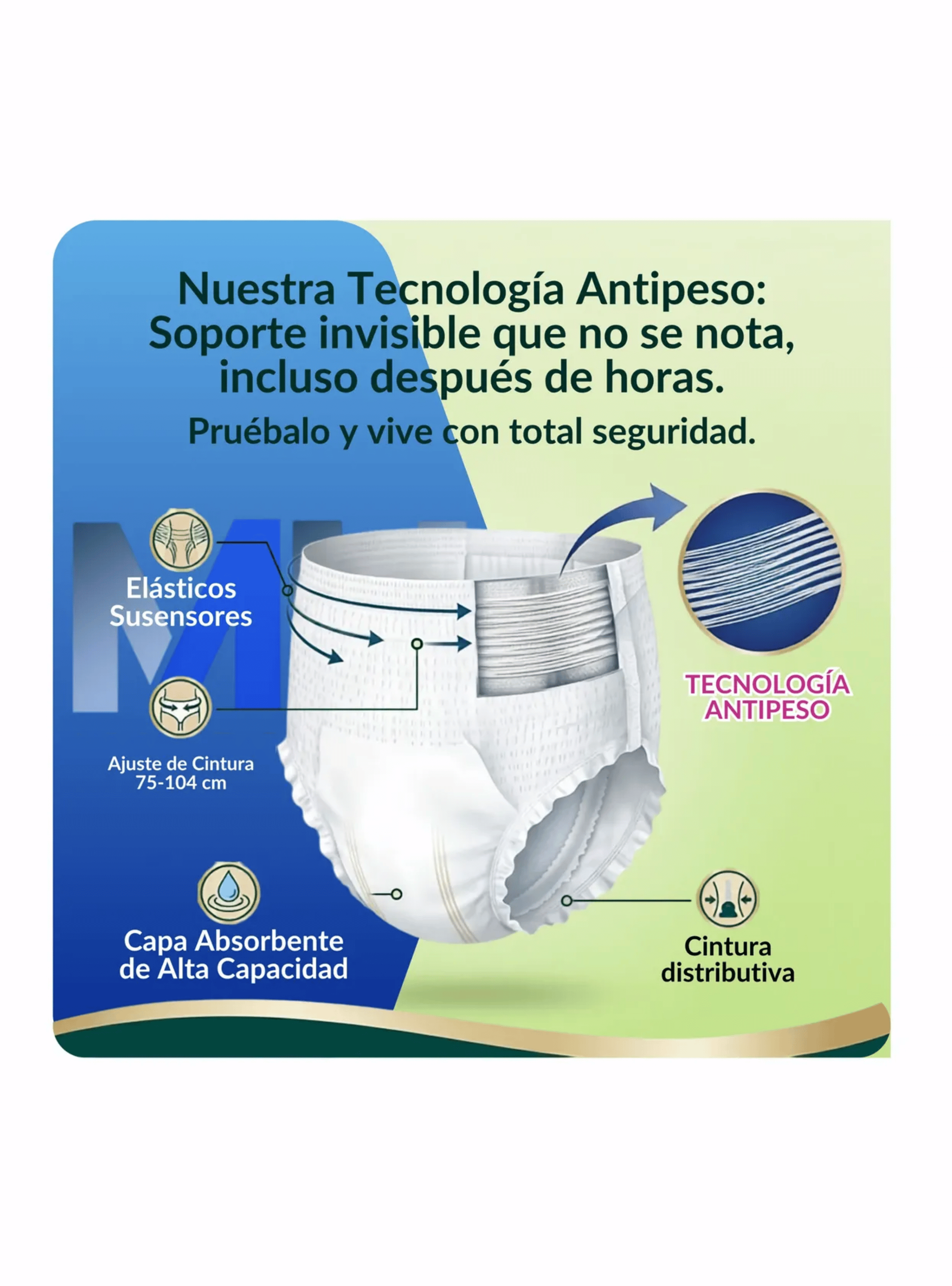 Panal Adulto Lifree Pants G xg 48un Extra absorcion 12 Horas-4