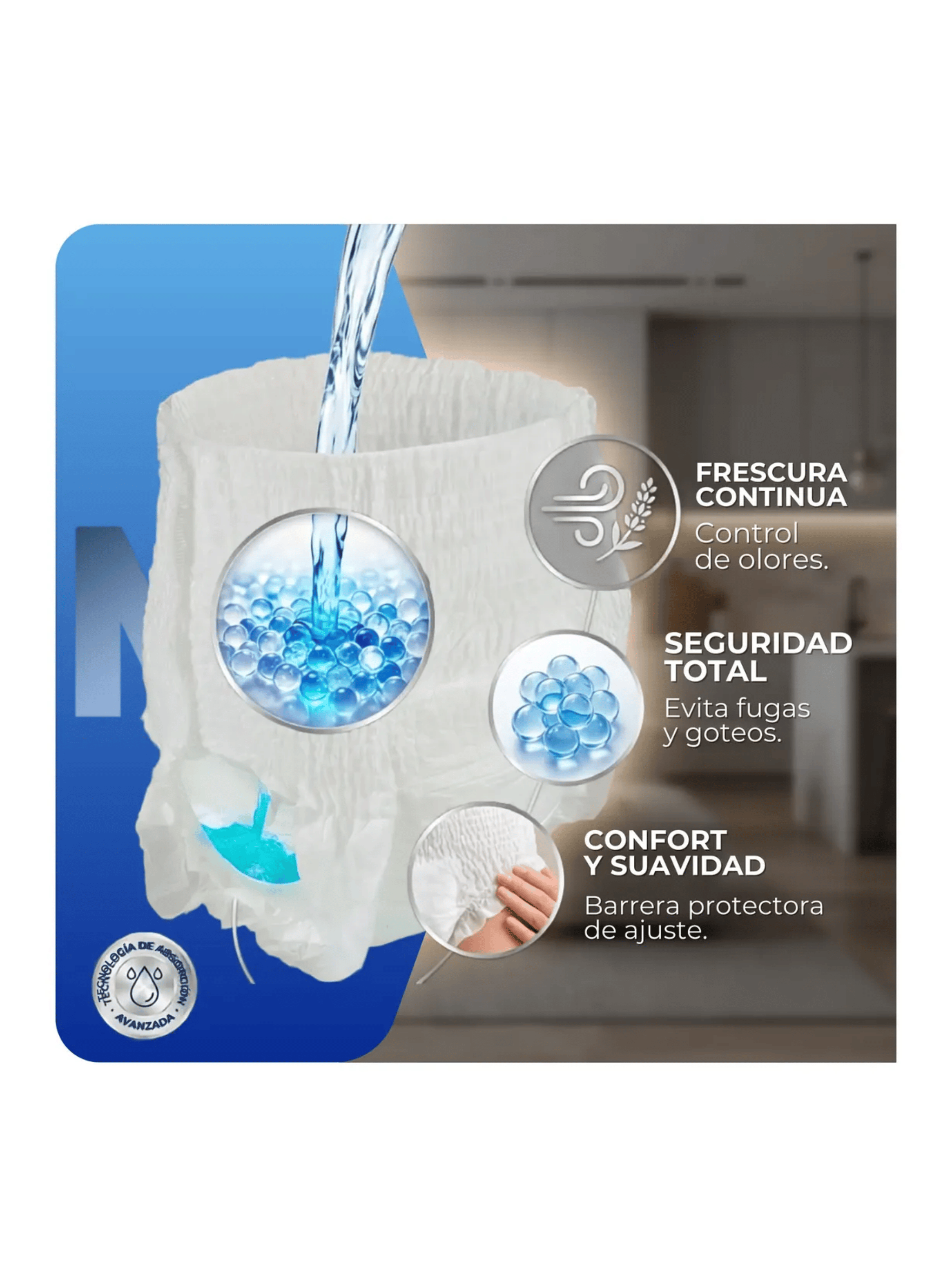Panal Adulto Lifree Pants G xg 48un Extra absorcion 12 Horas-6