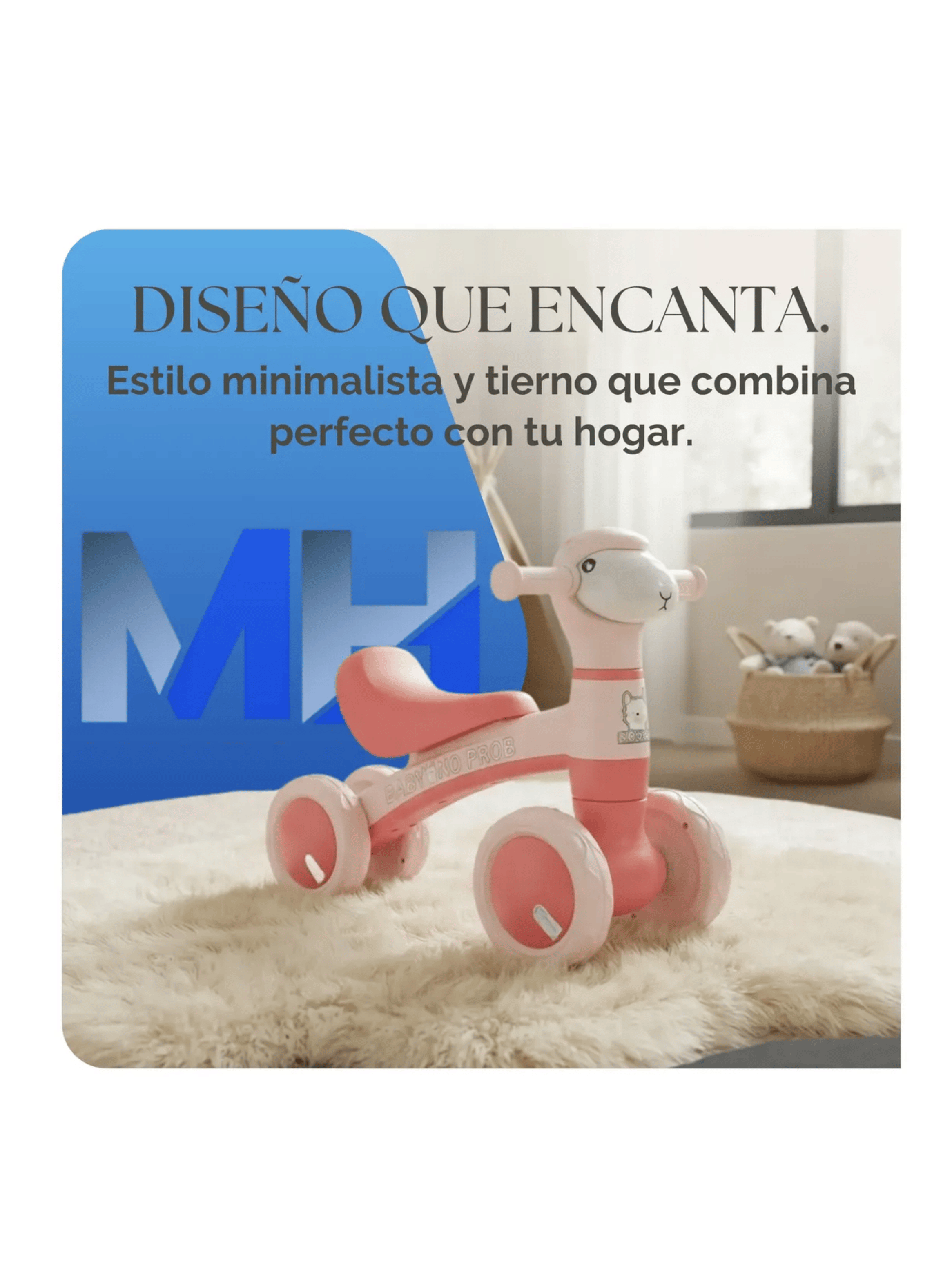 Correpasillo Aprendizaje Infantil Luces Y Sonido Andador Rosa-5
