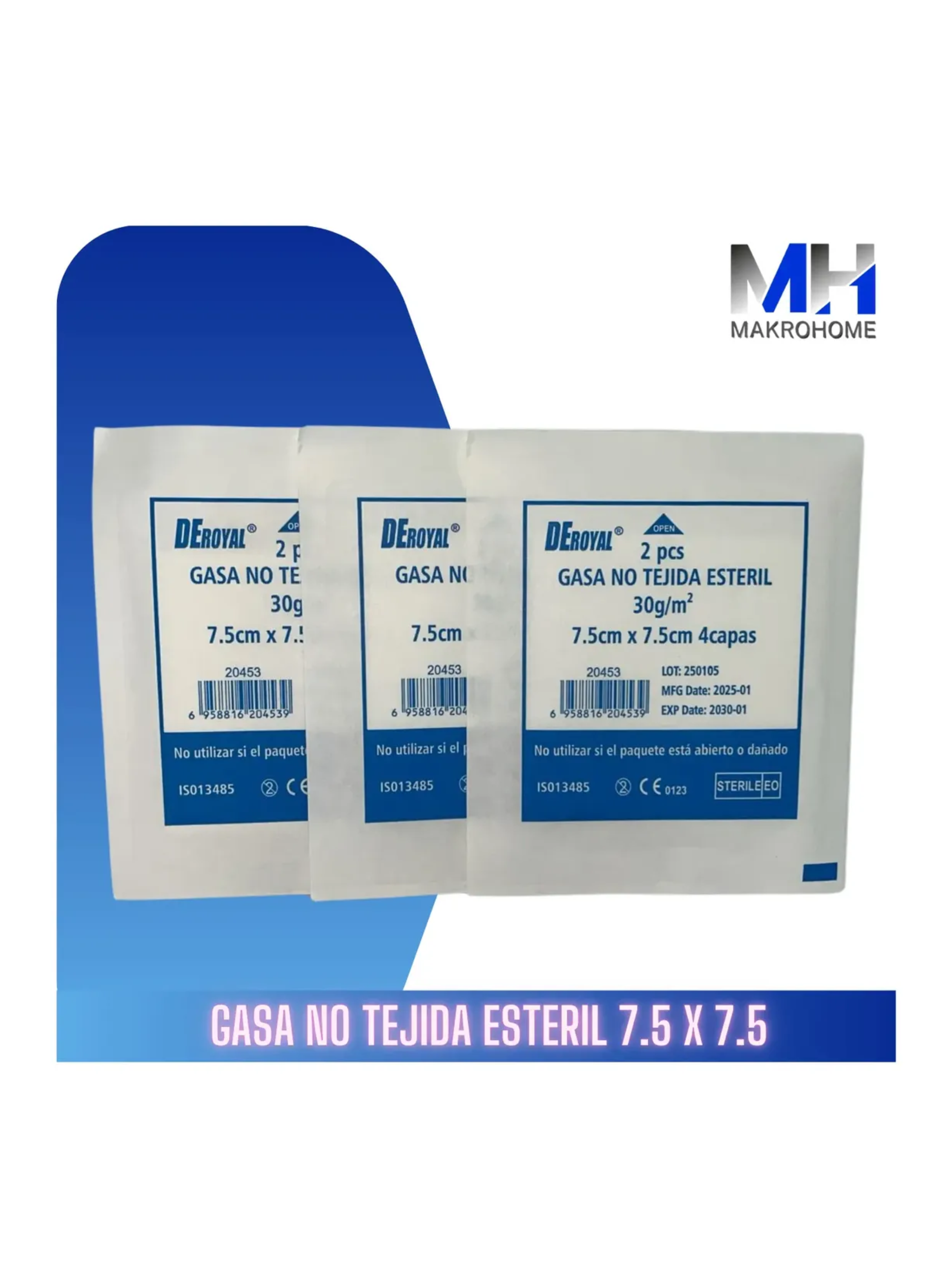 Gasa Esteril Ap sito Curaci n 7 5x7 5 Cm Caja X 100 Unidades-3