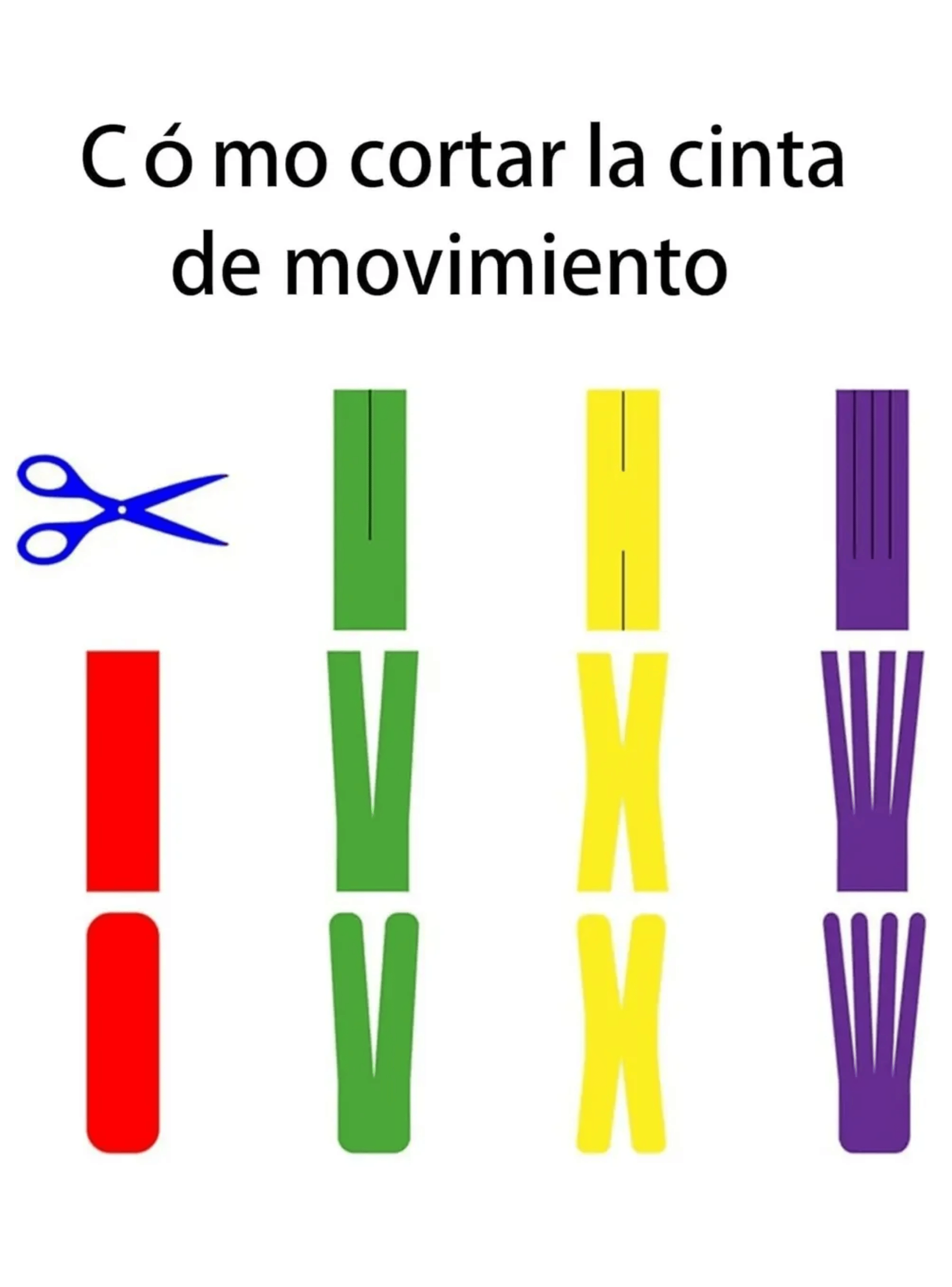 Pack 6 Vedas Tape Cinta Kinesiologica Kinesiotape 5cm X 5mtr-5