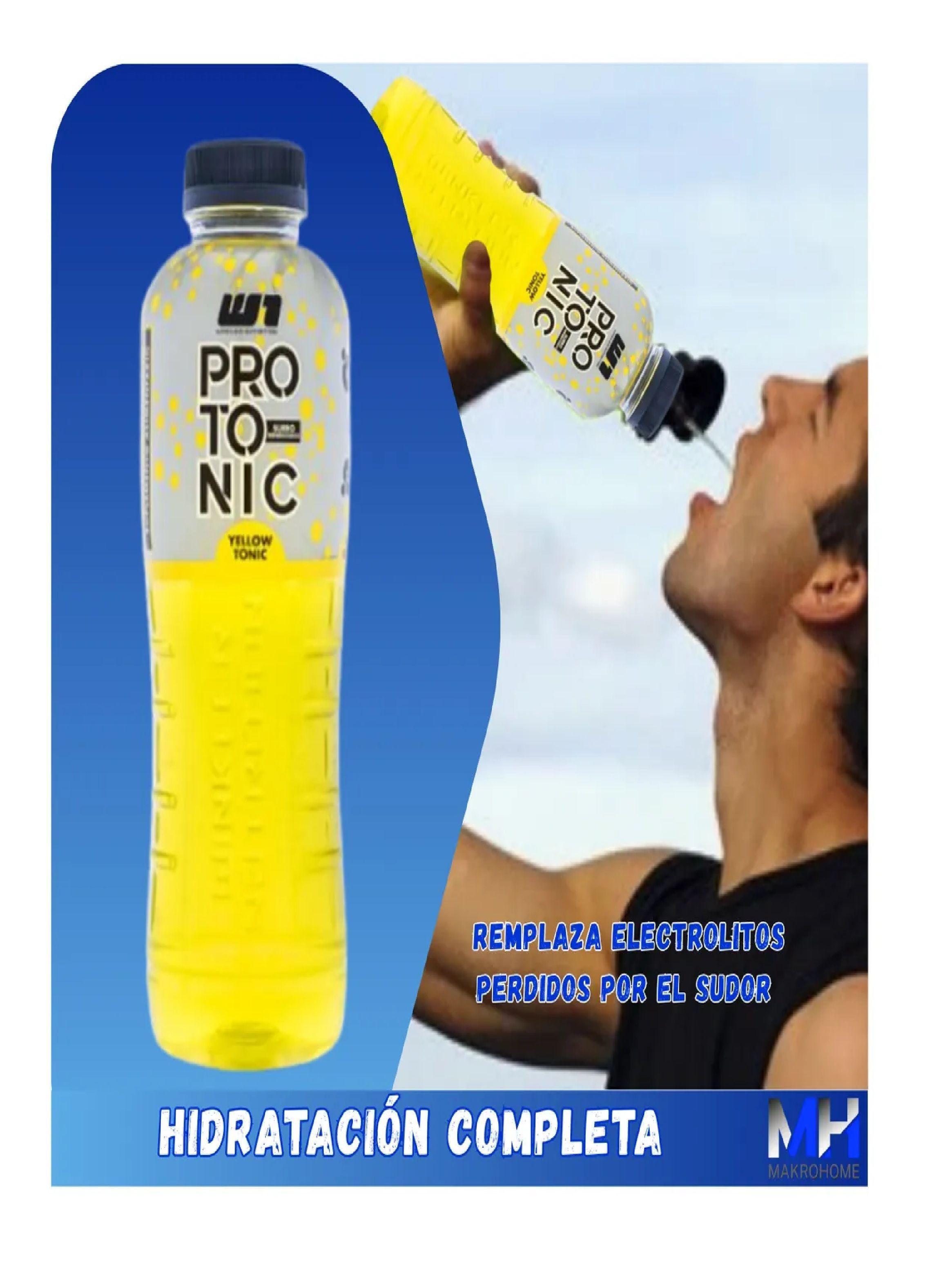 Pack X5 Protonic Bebida Isotonica 600ml Hidratacion Esencial Citricos-3