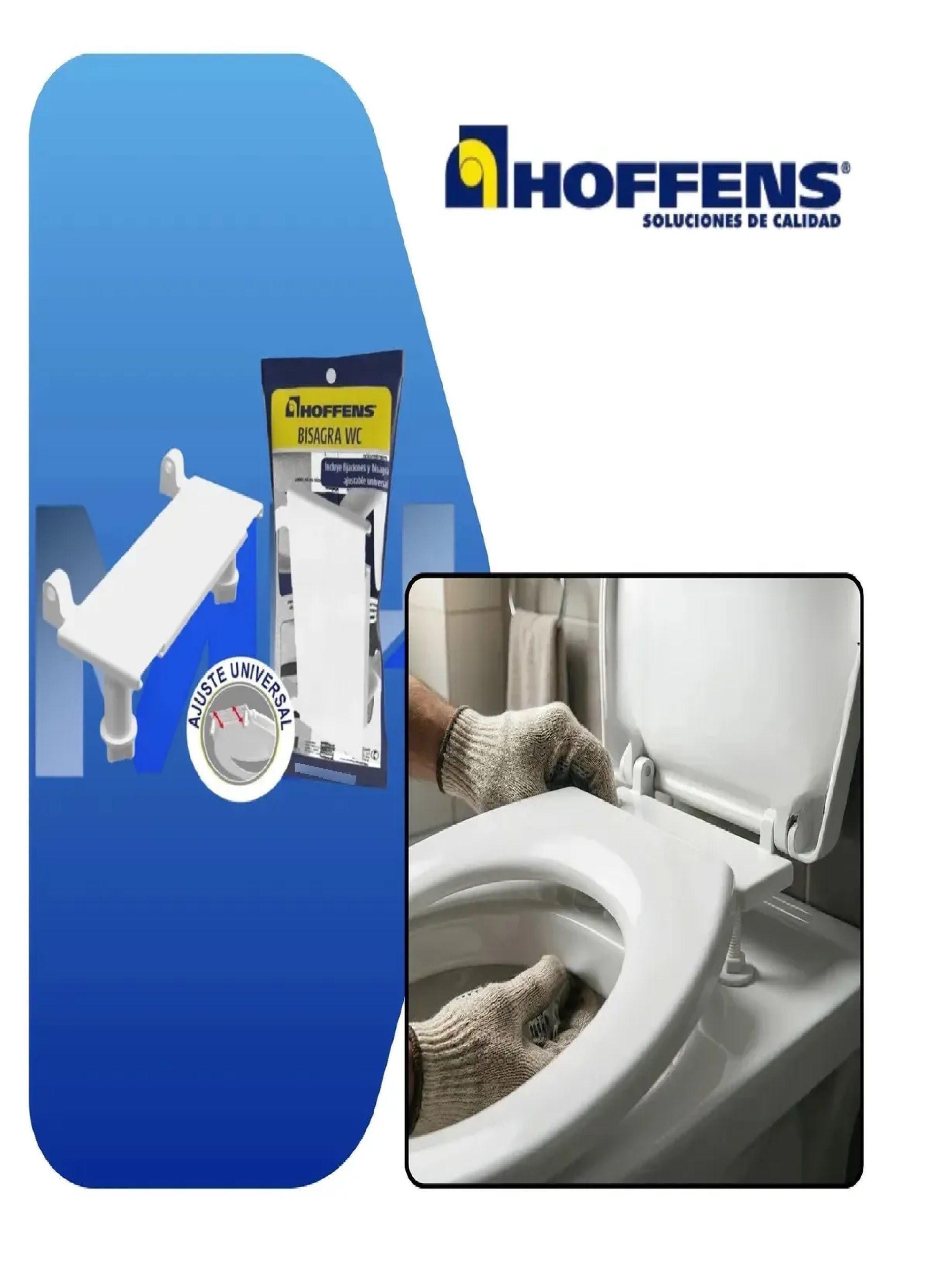 Bisagra Para Asiento Y Tapa Wc Repuesto Universal Hoffens-2