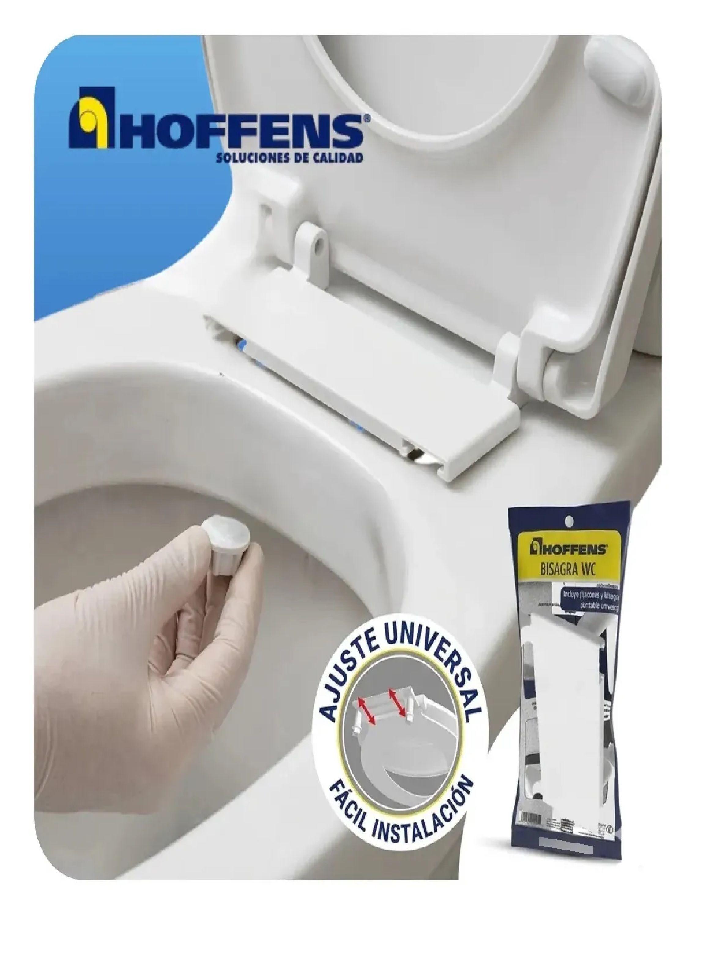 Bisagra Para Asiento Y Tapa Wc Repuesto Universal Hoffens-3