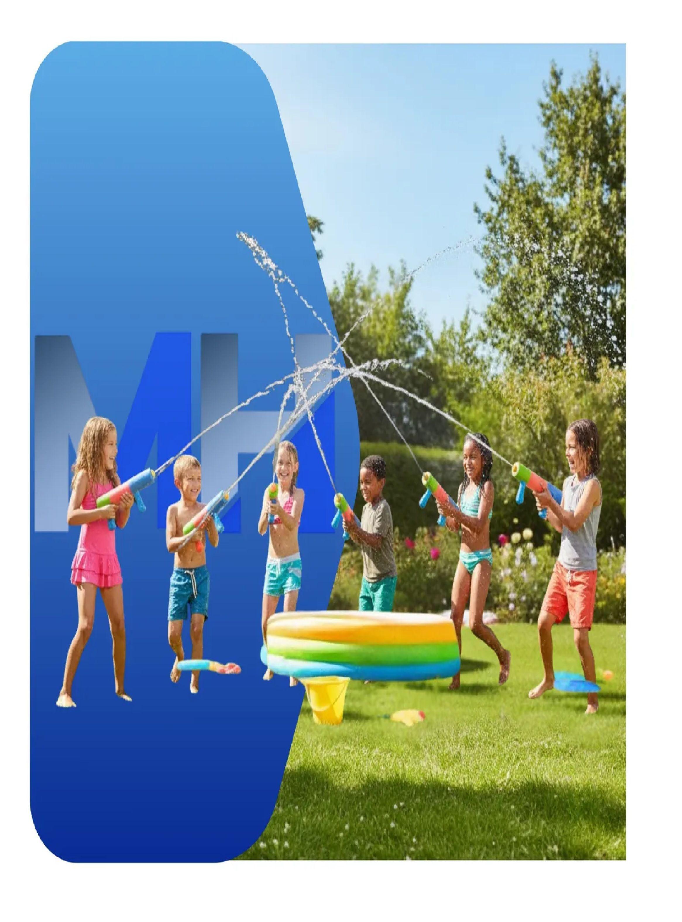 Pistola Lanzador De Agua Bazooka Con Mango Radost-2