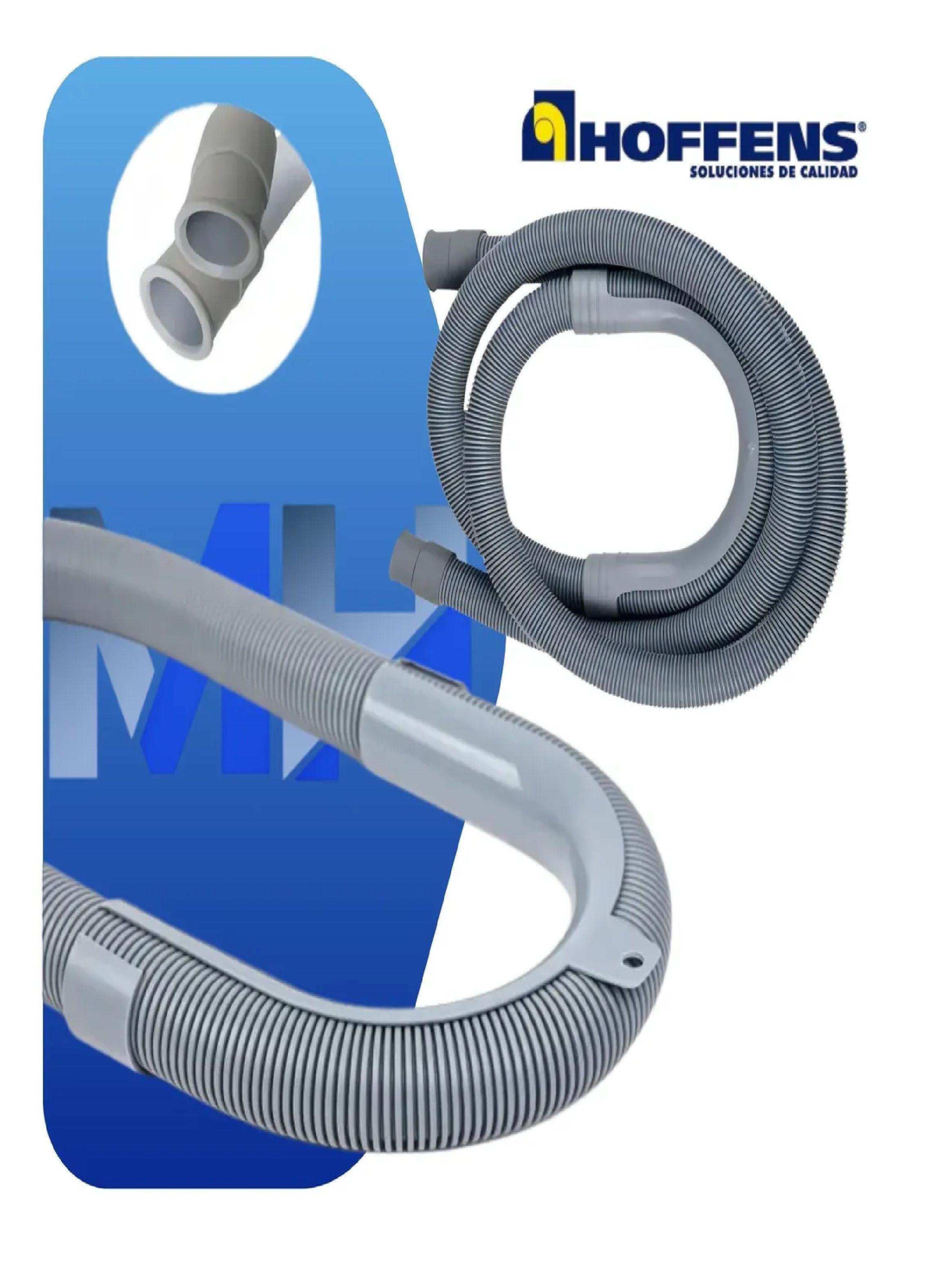Manguera Desagüe Lavadora Universal 160cm Hoffens Soporte U-3