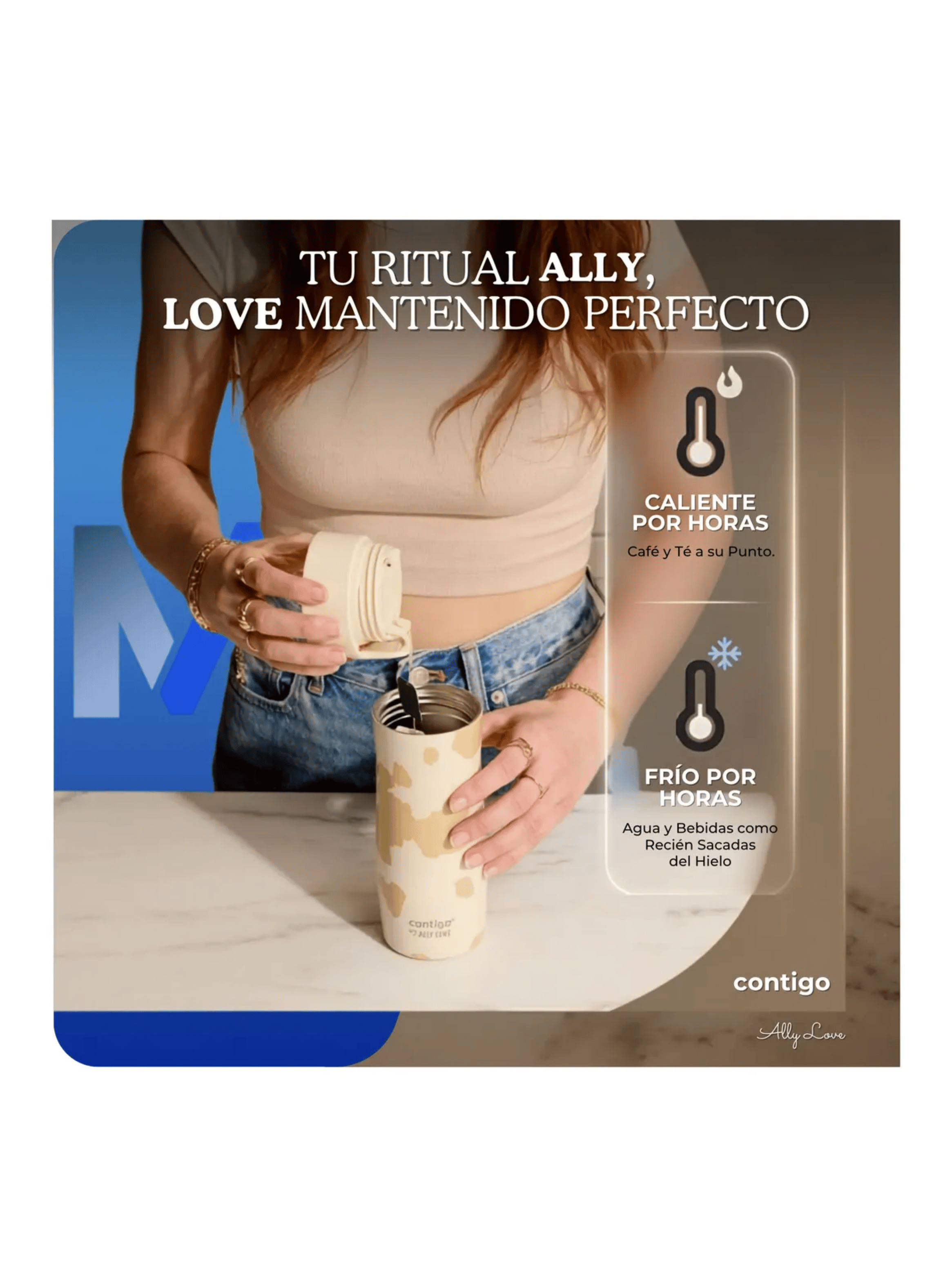 Mug Vaso Termico Contigo West Loop 473ml Autoseal Ally Love-4