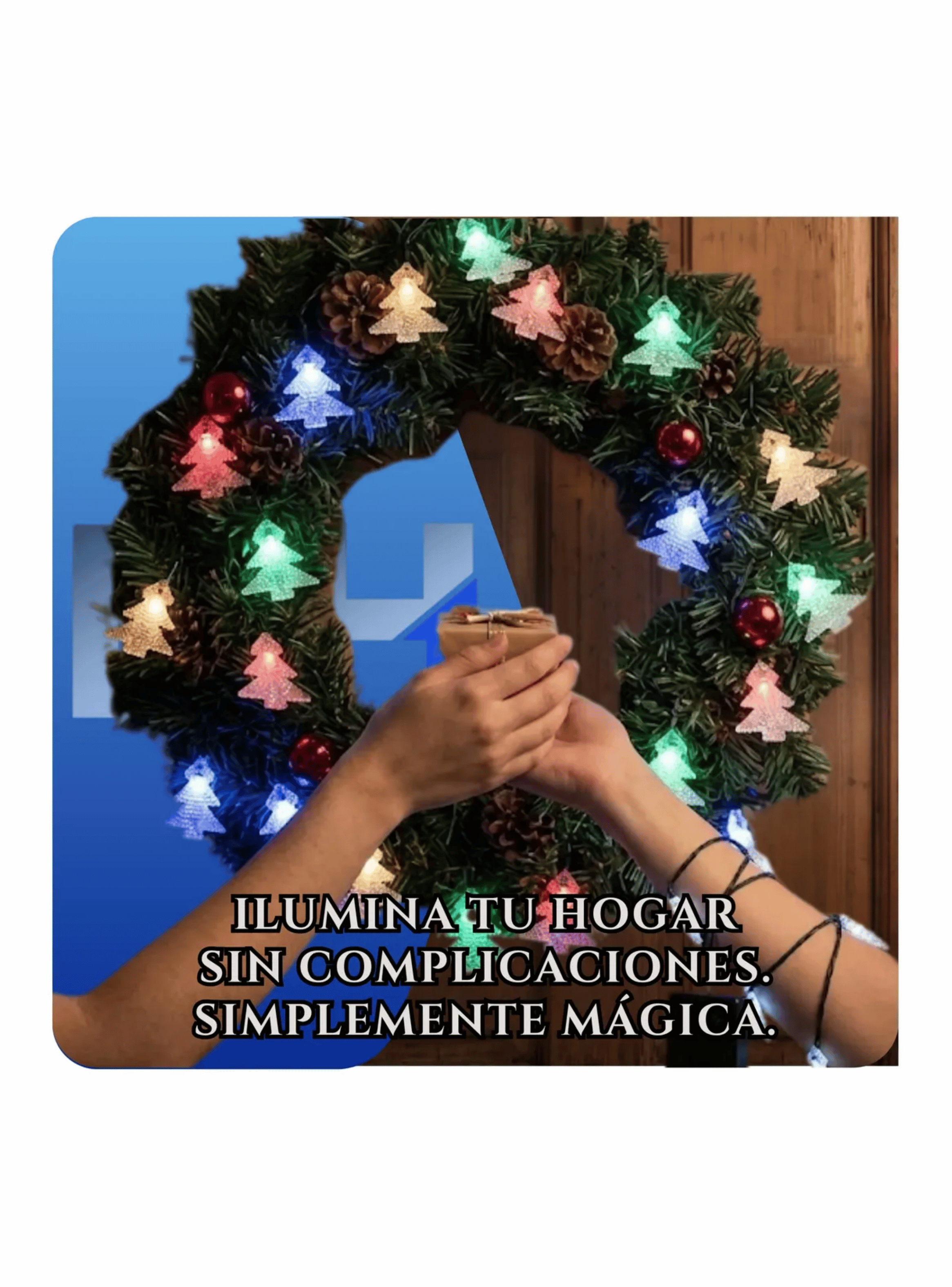 Luces De Navidad Led Arbol De Navidad 5m 20 Led Pack X2-7