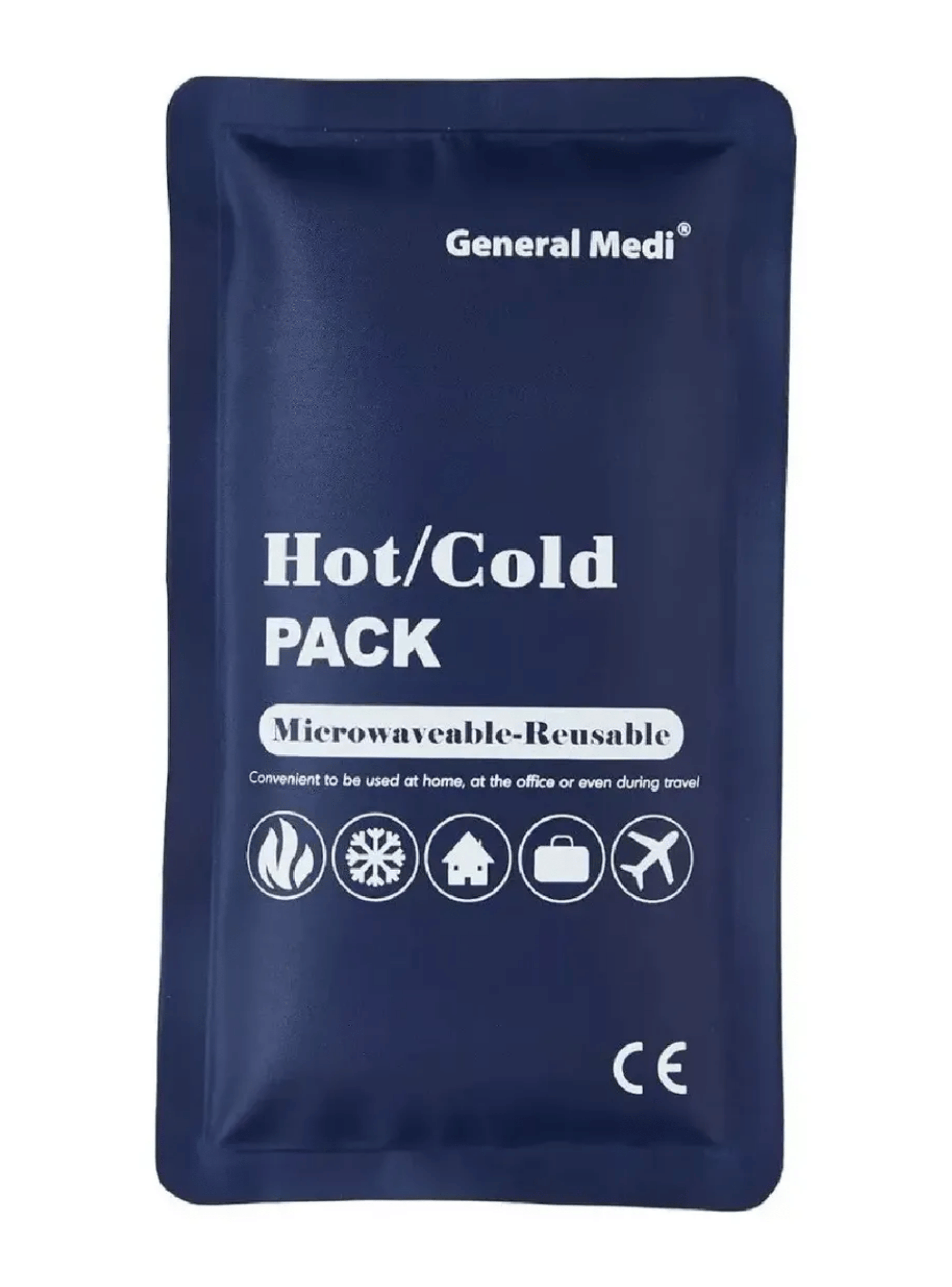 Compresa Gel Frio Calor Lesiones Golpes Reutilizable 23x13cm-0