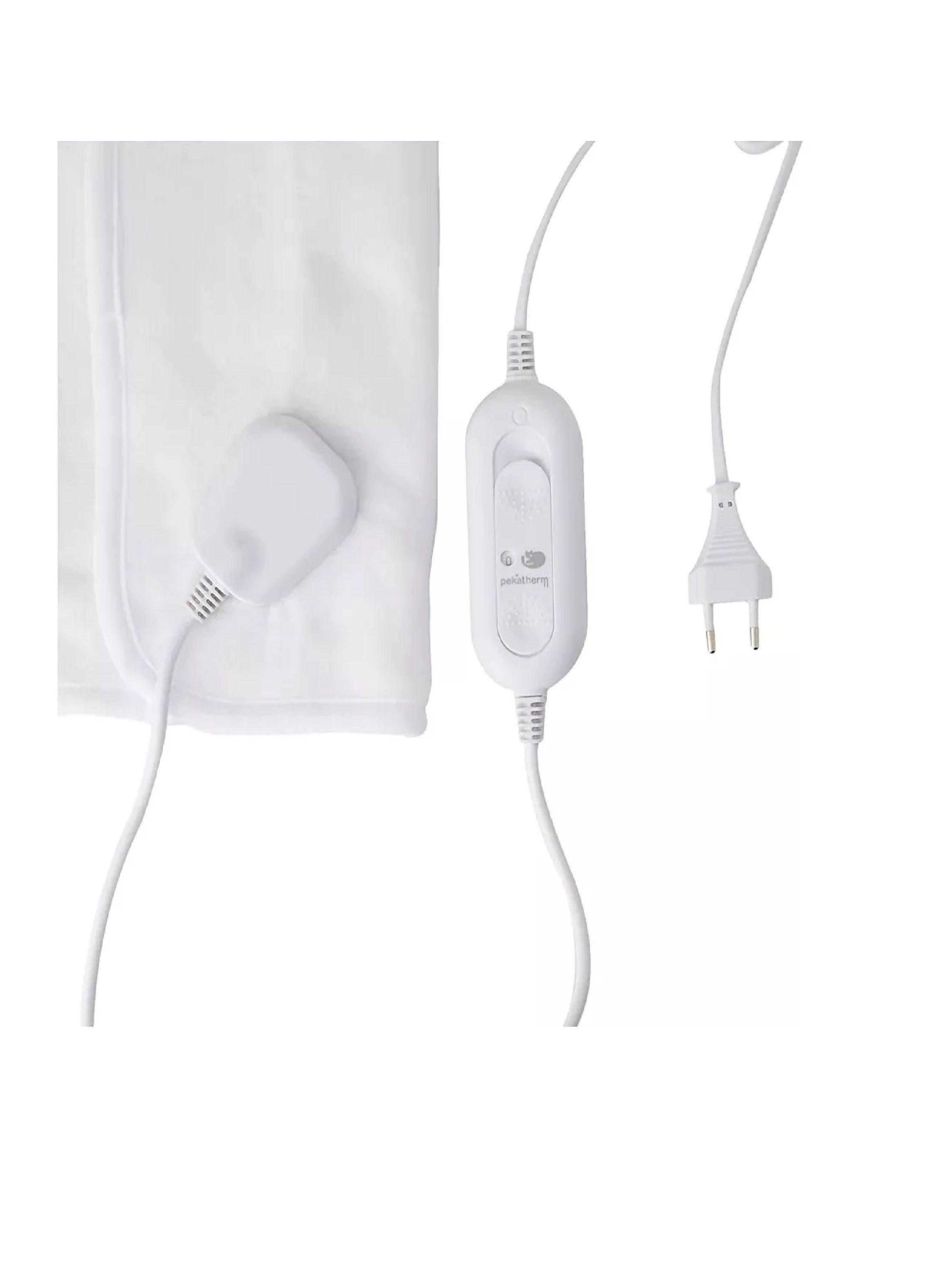 Calientacama Pekatherm 1 Plaza Color Blanco Up105-60w 220v-3