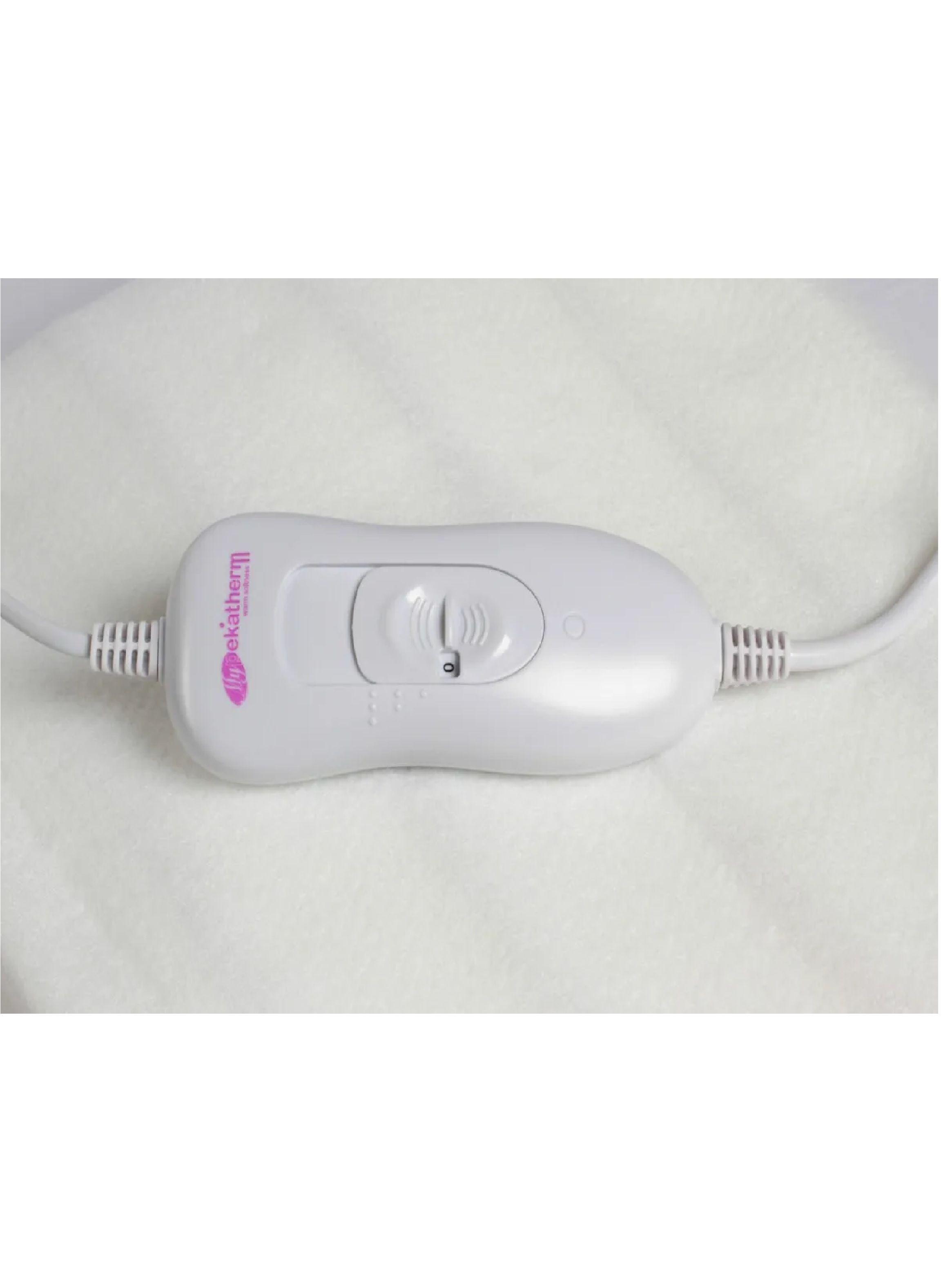 Calientacama Pekatherm 1 Plaza Color Blanco Up105-60w 220v-5