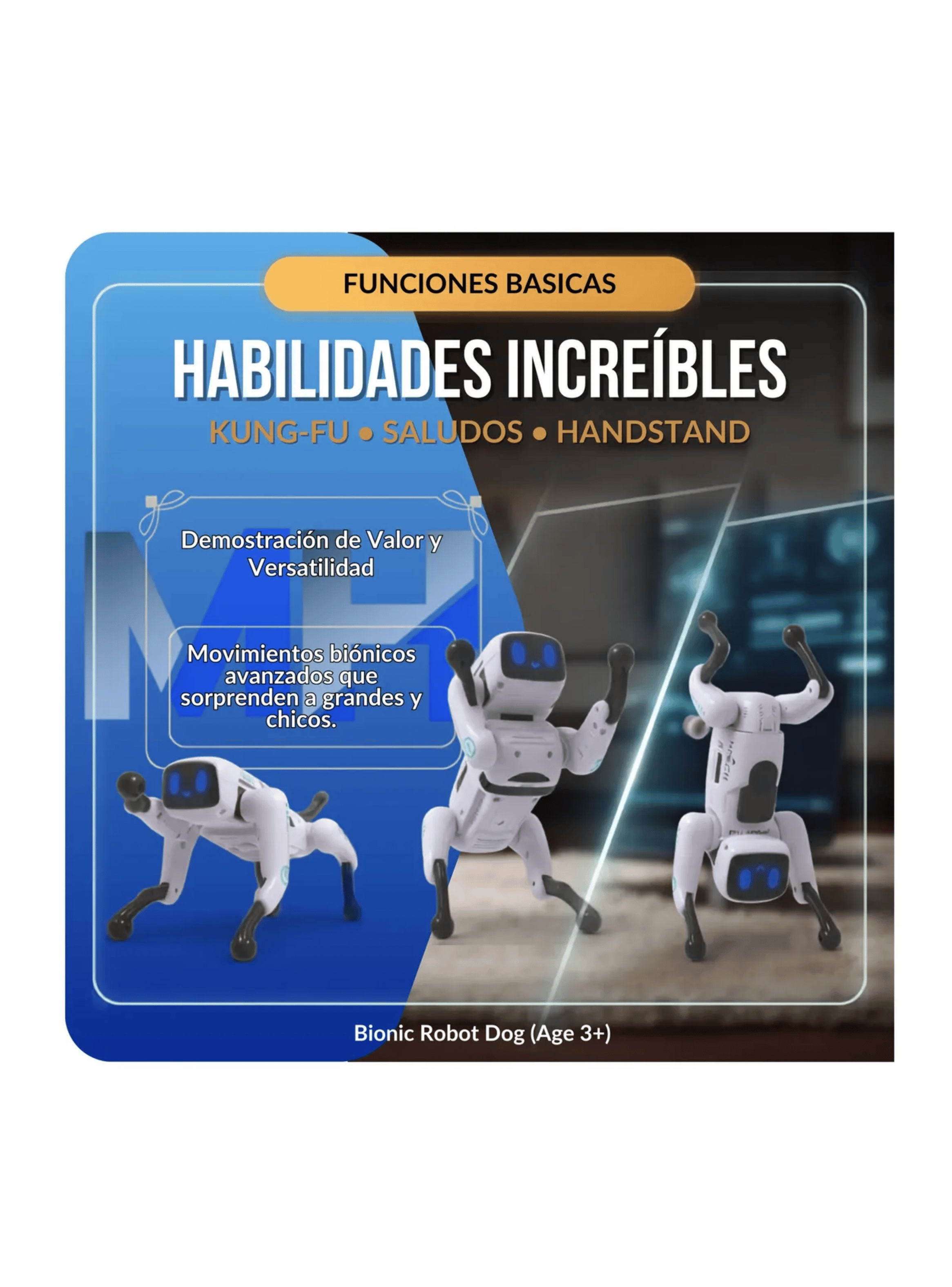 Perro Robot Bionico Inteligente Control Remoto App Stem-2