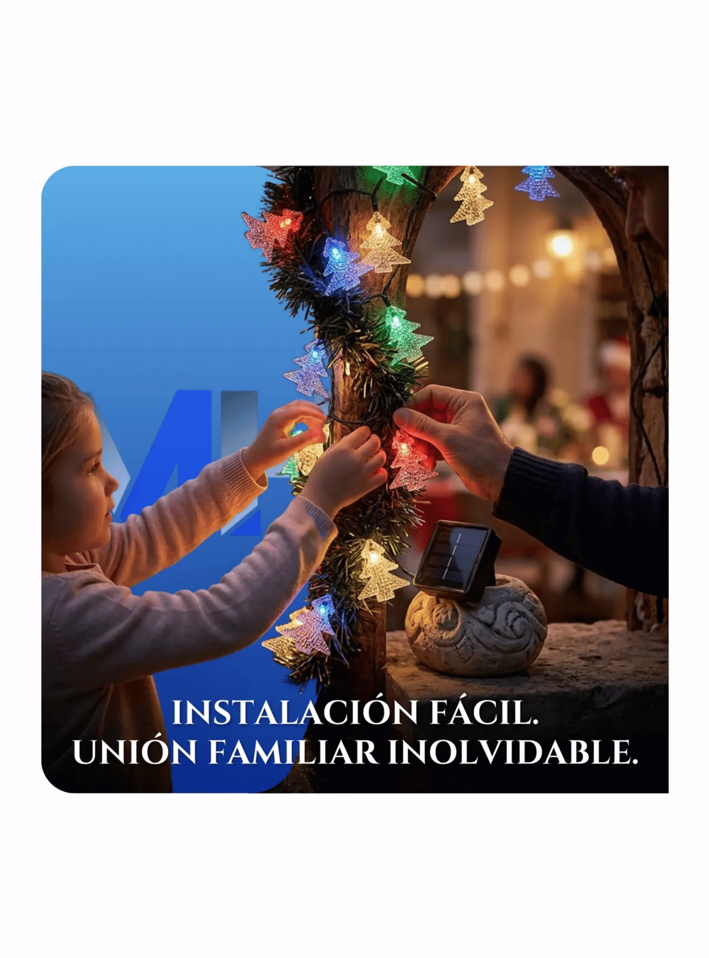 Luces De Navidad Led Arbol De Navidad 5m 20 Led Pack X6-6