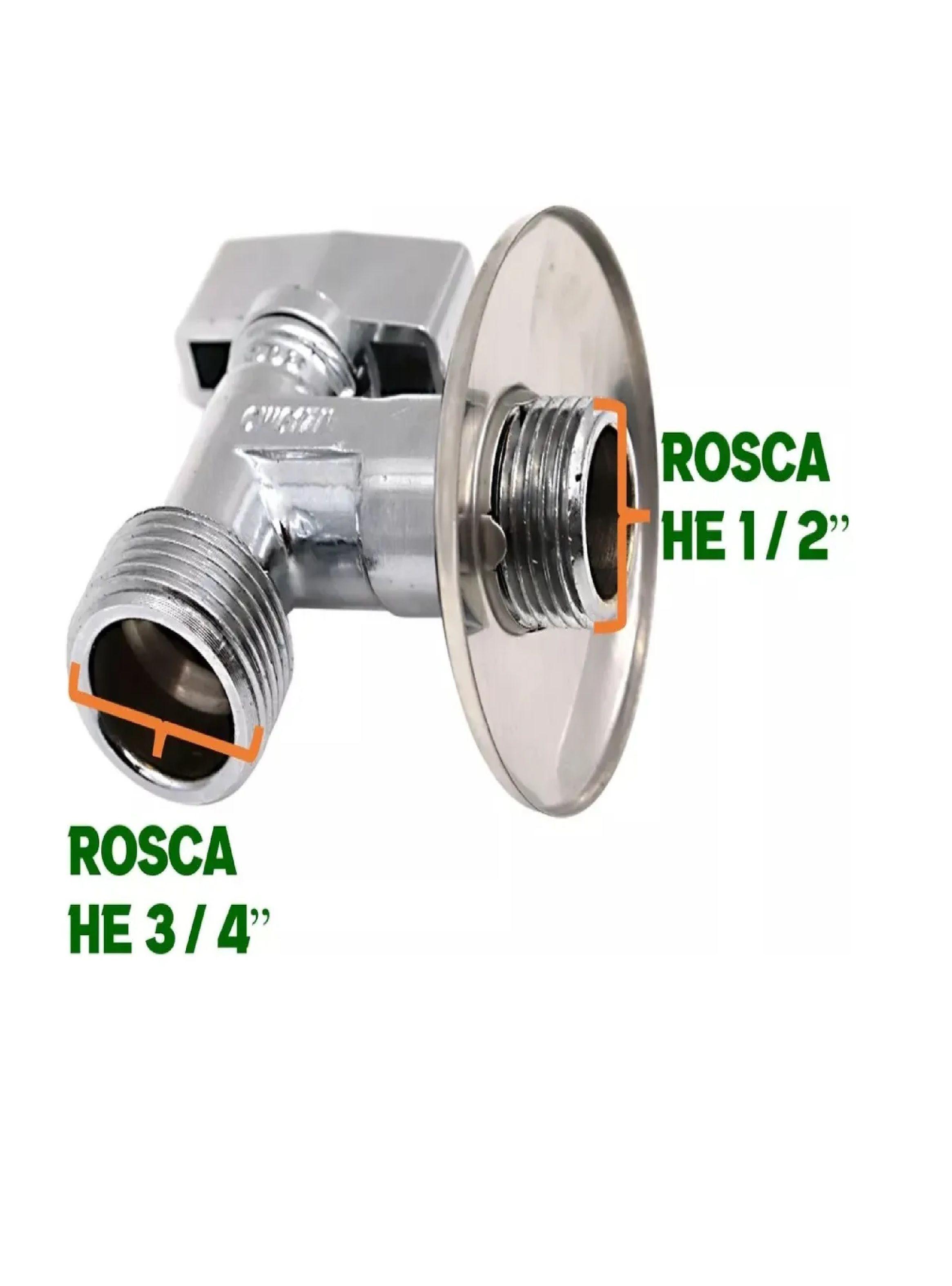 Llave Angular Lavadora Lavadero 1/2 He X 3/4 He Taumm-3