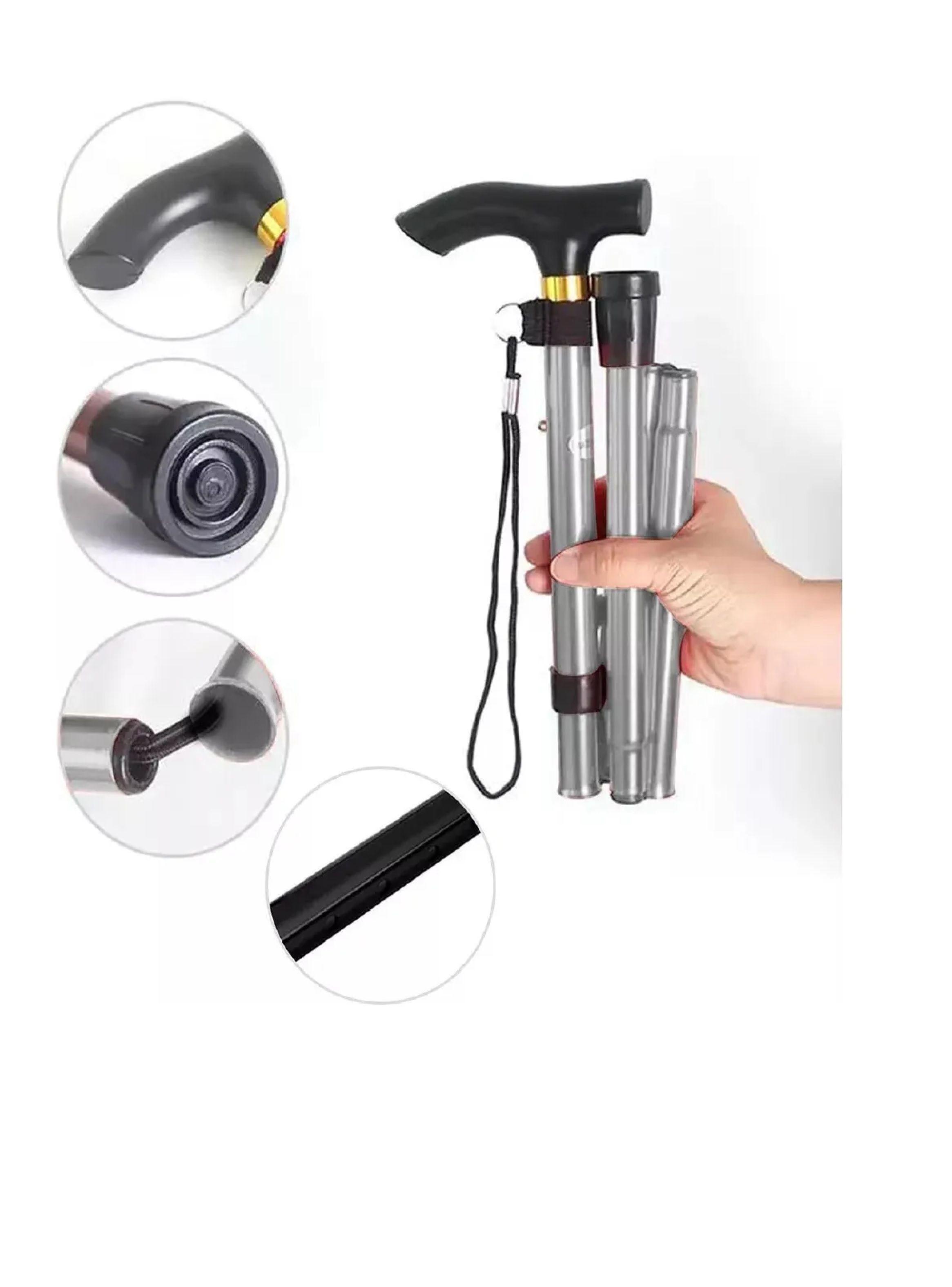 Baston Ortopedico Plegable Baston Apoyo Baston 85-95cm-0