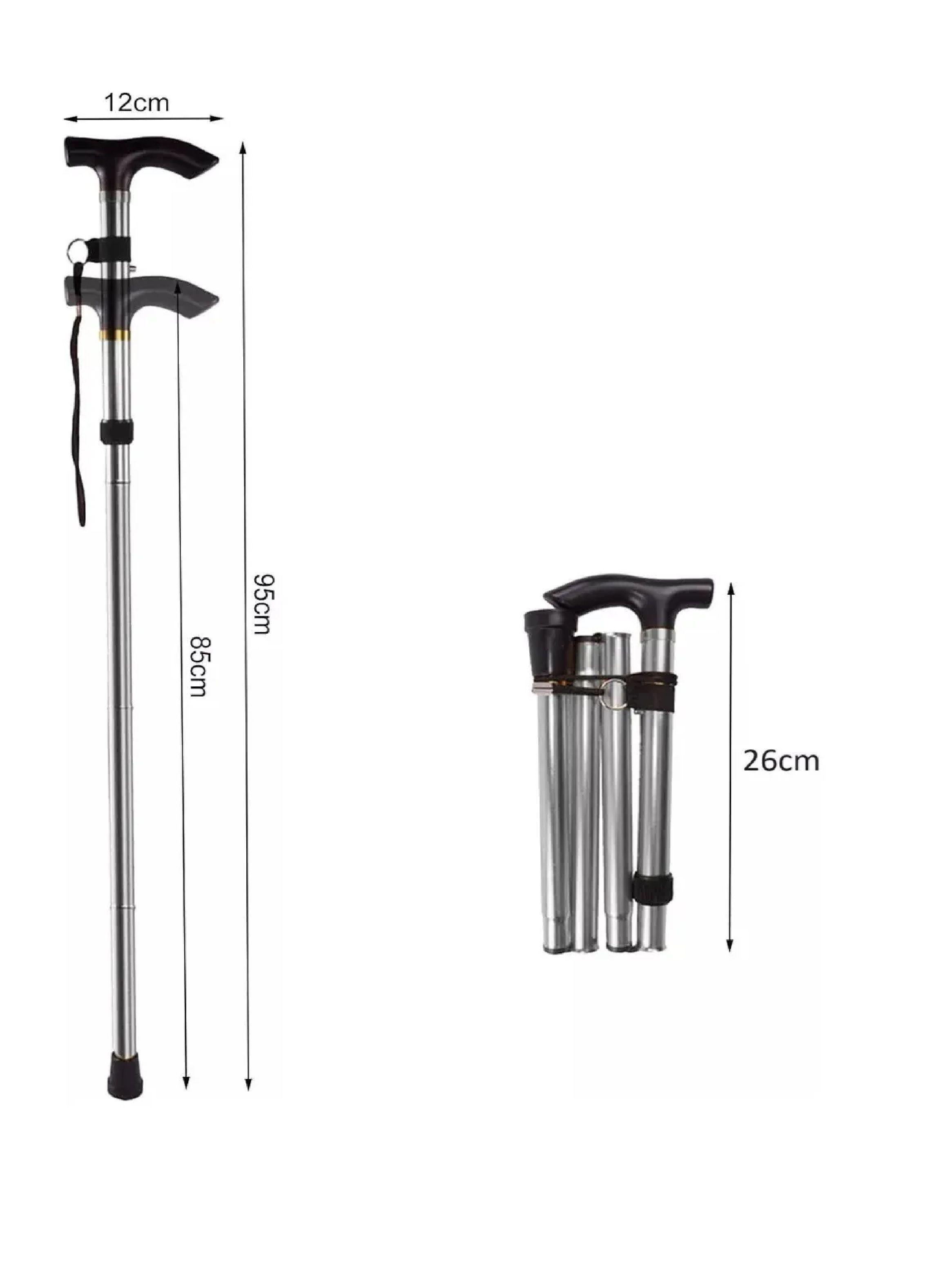 Baston Ortopedico Plegable Baston Apoyo Baston 85-95cm-5