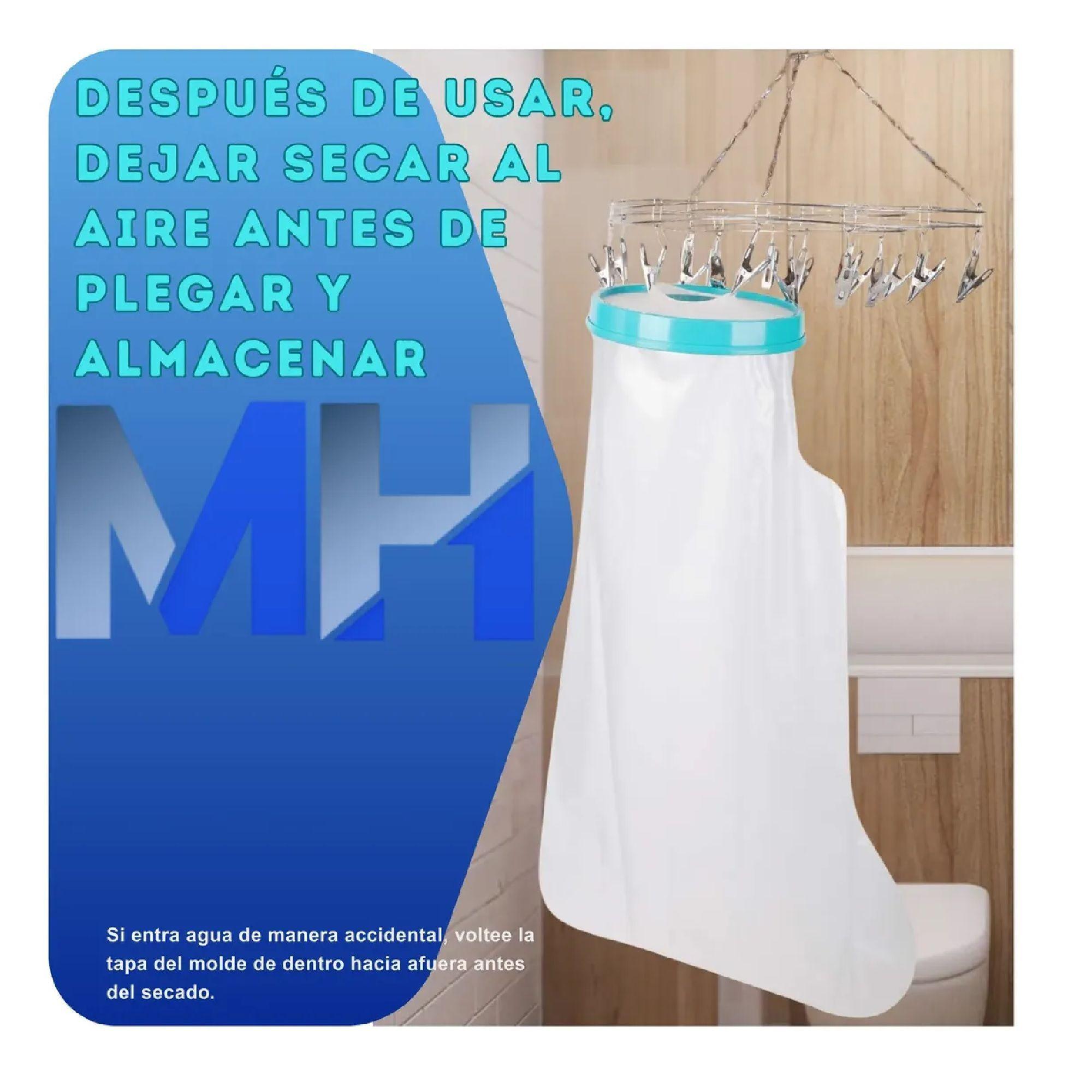 Protector De Yeso Impermeable Pierna Adulto Sello Hermetico-4