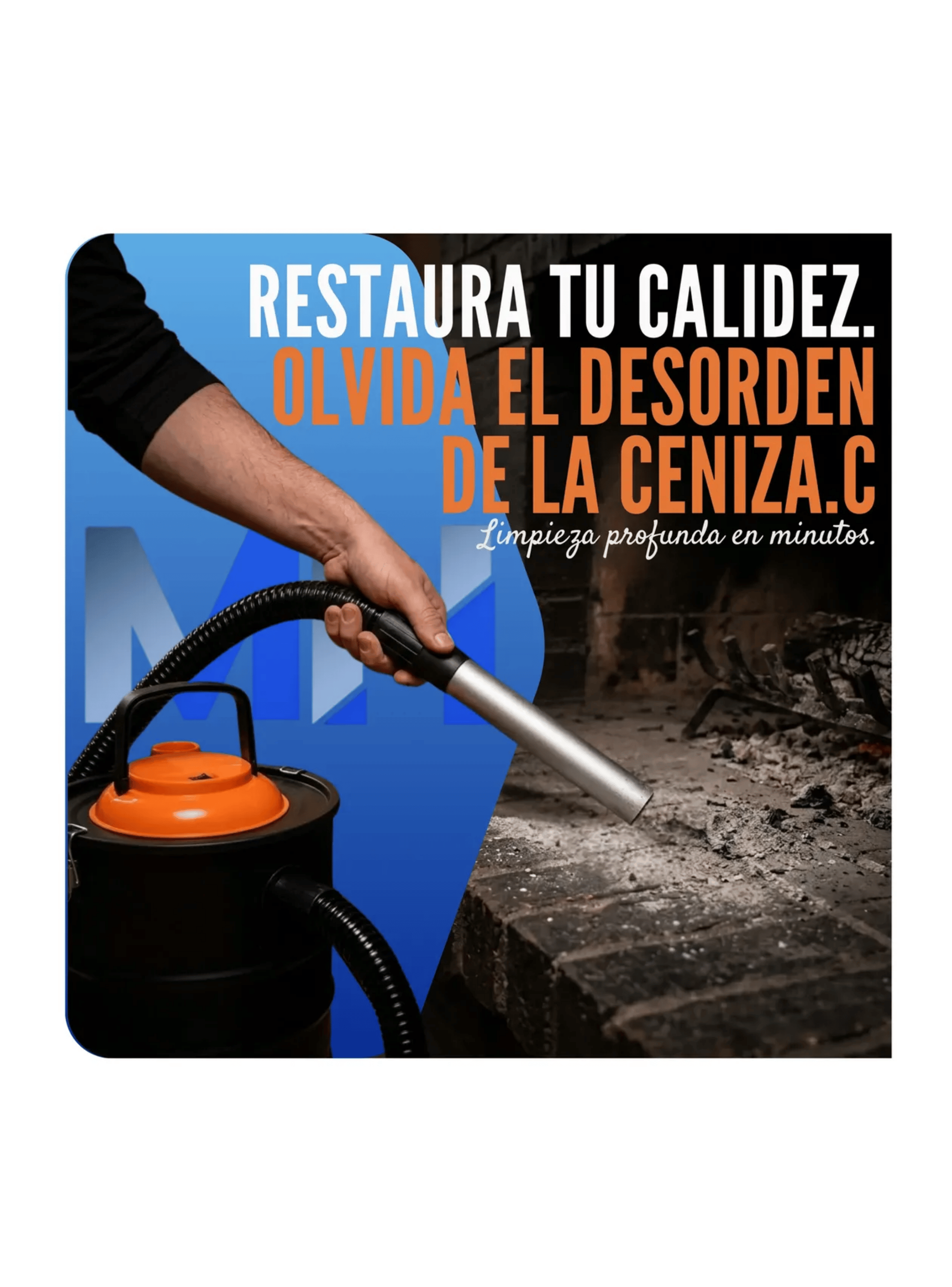 Aspiradora De Cenizas Nex 20 Litros Funci n Soplado Parrilla-2