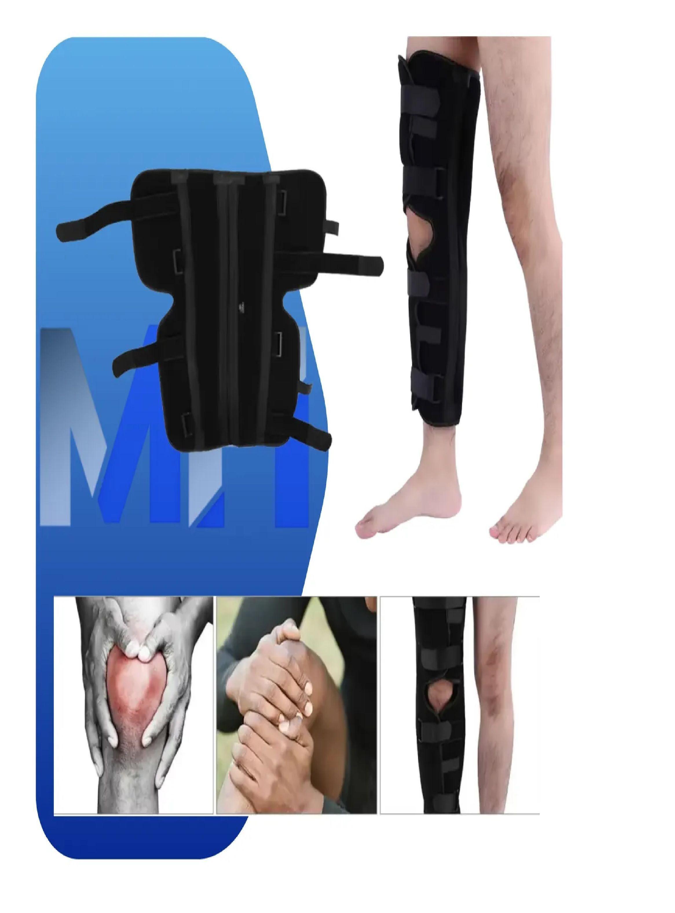 Inmovilizador Ortesis Ferula Rigida Con Placa Para Rodilla-5