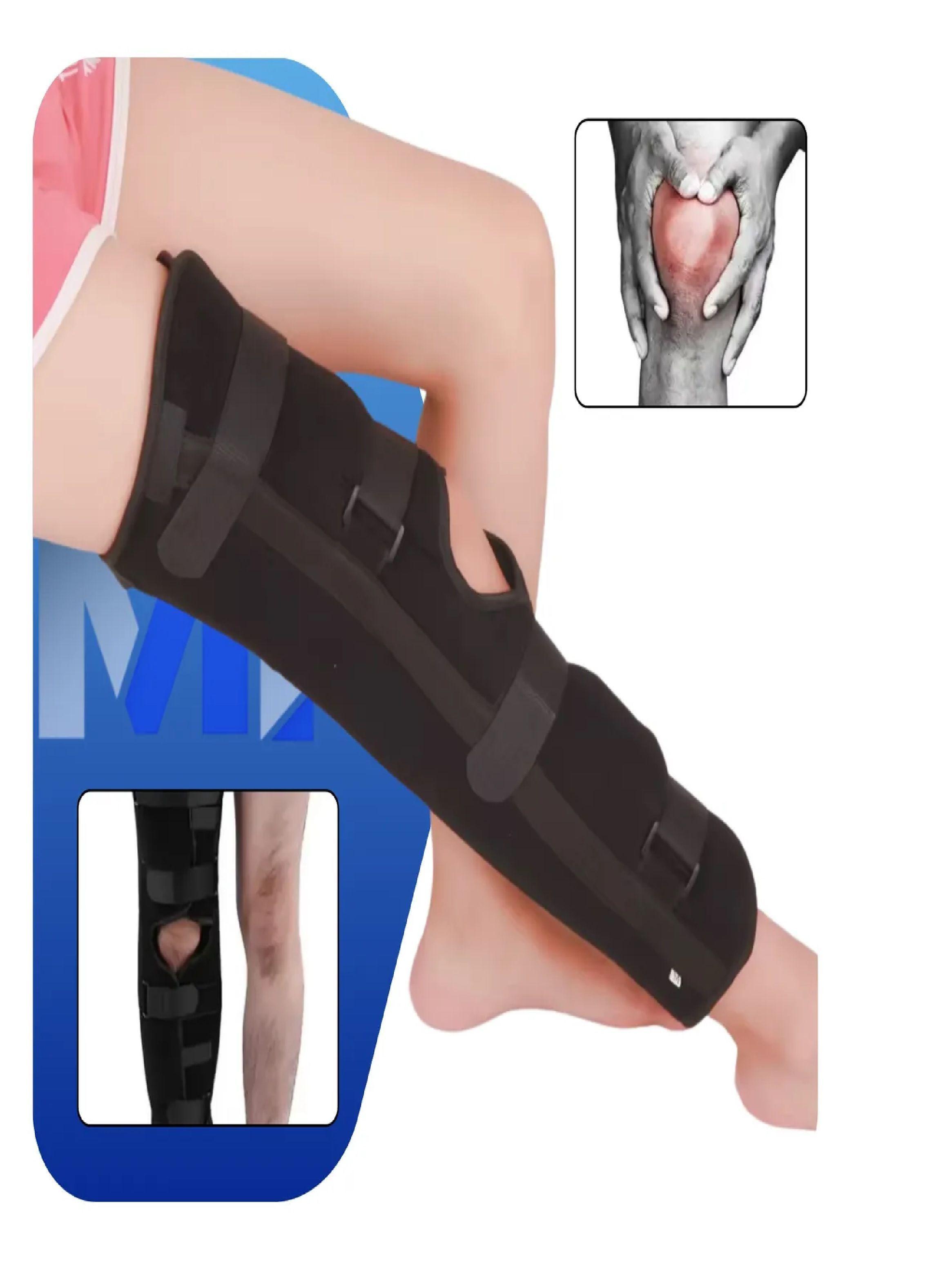 Inmovilizador Ortesis Ferula Rigida Con Placa Para Rodilla-6