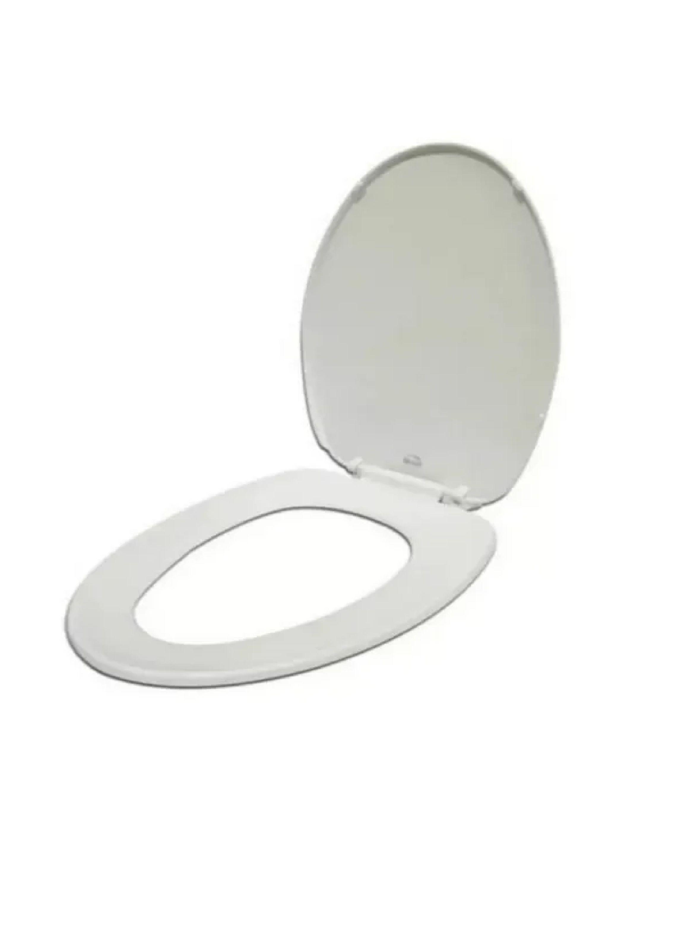 Asiento Y Tapa De Wc Sanitario Baño Blanca Colomba Taumm-0