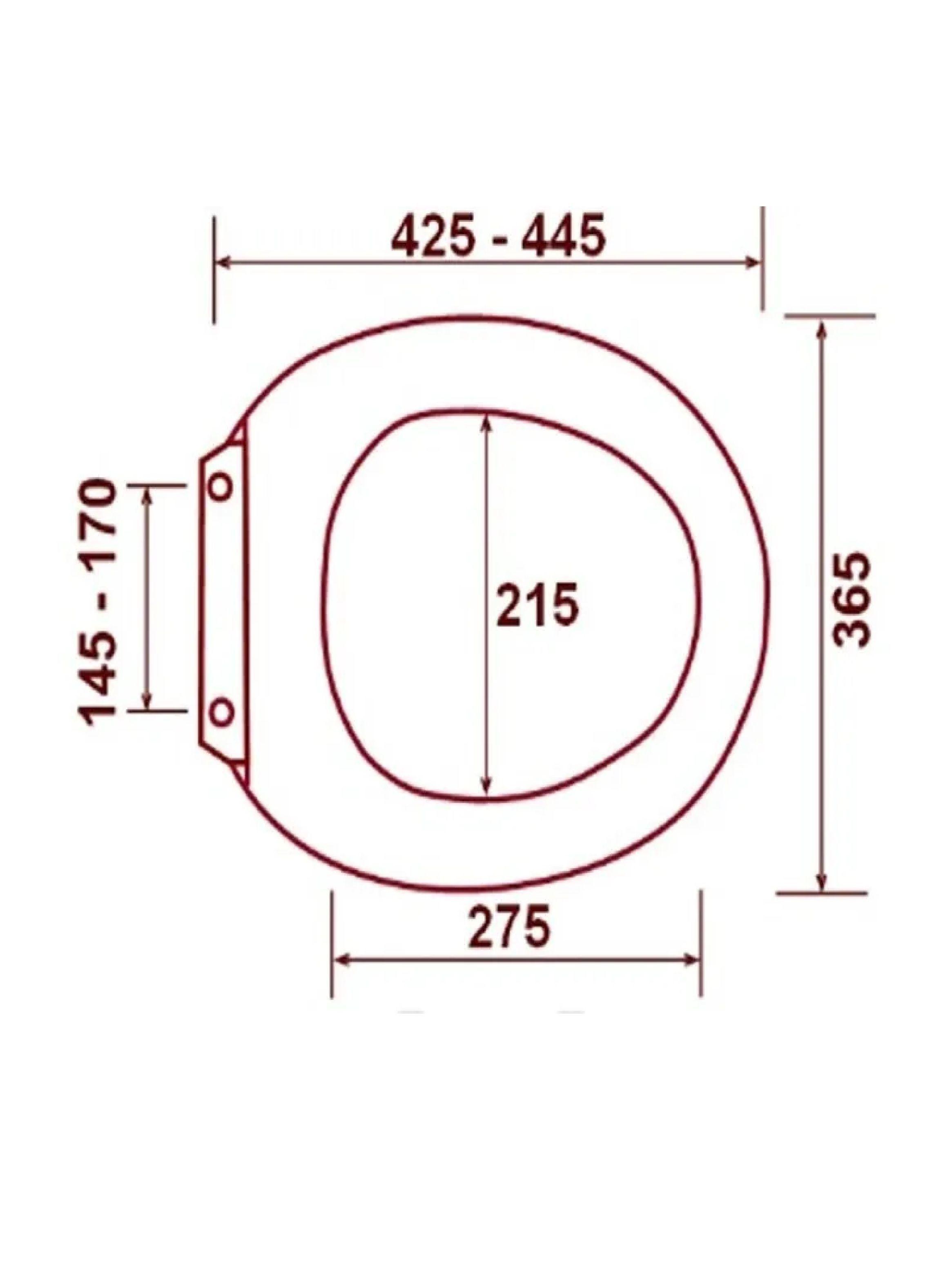 Asiento Y Tapa De Wc Sanitario Baño Blanca Colomba Taumm-3